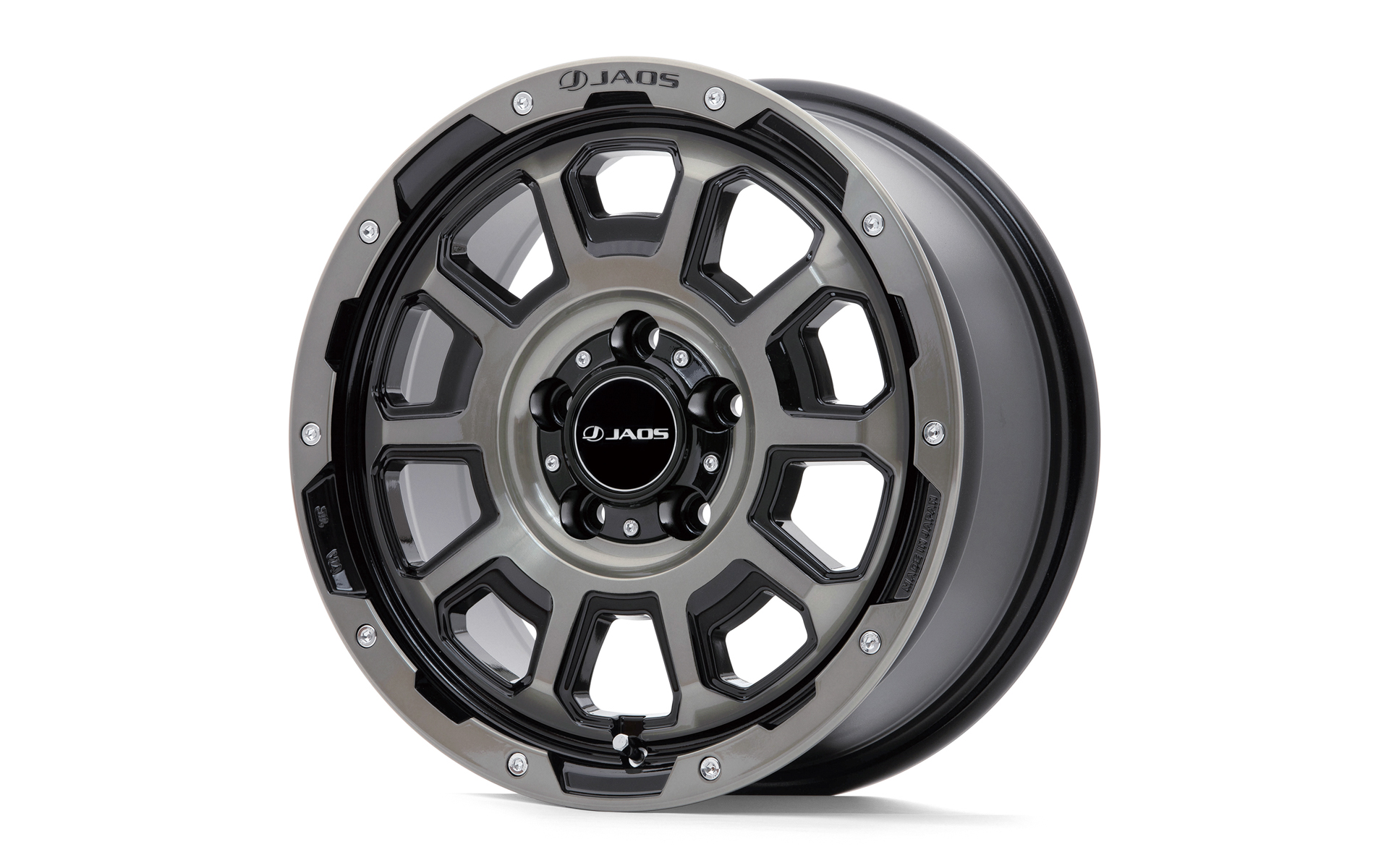 汎用タイプのアルミホイール「ADAMAS BL5」の価格は1本5万8300円。カラーはスモークポリッシュブラック