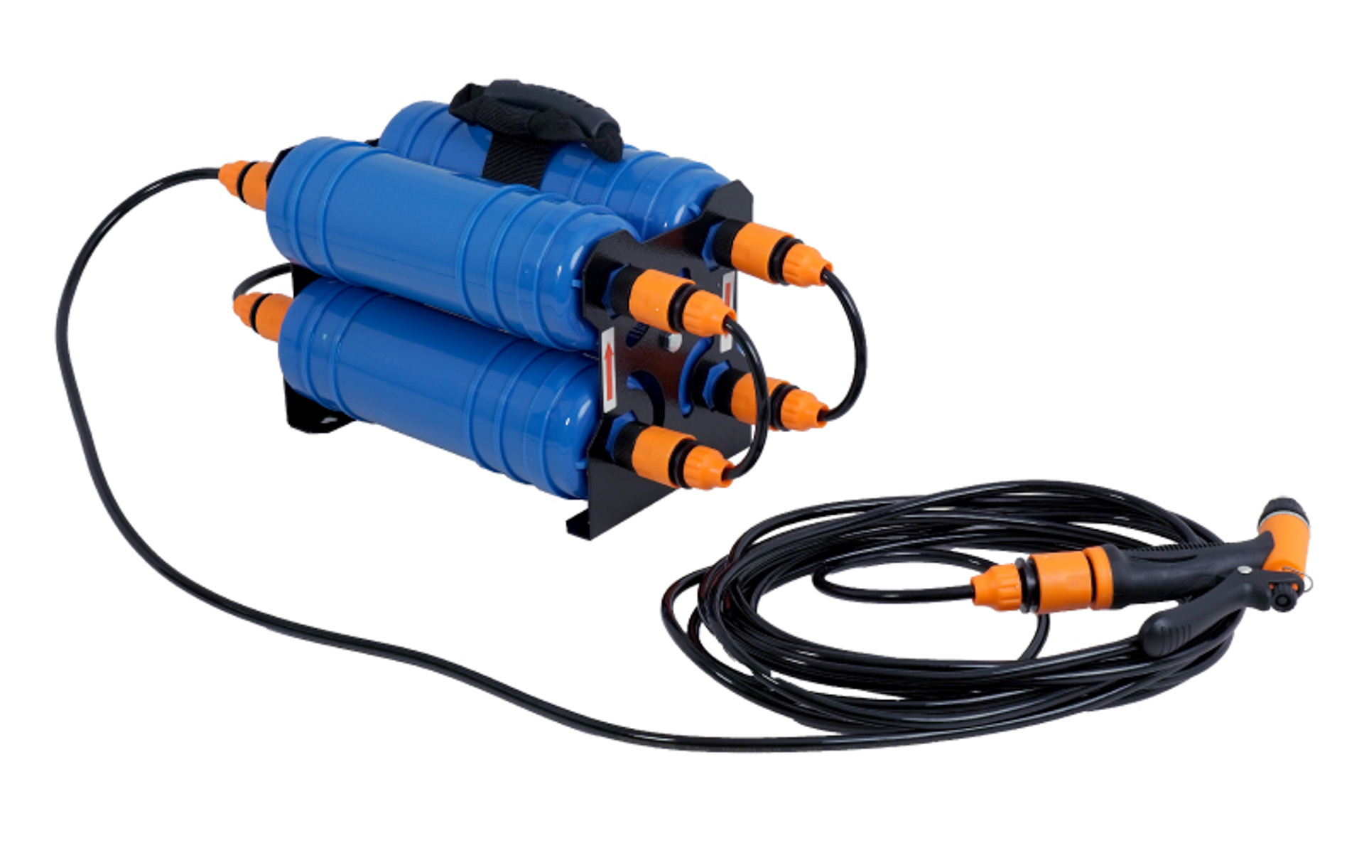 サンコーが発売した「水道に取り付けるだけで純水になる純水器『水シミZERO』」