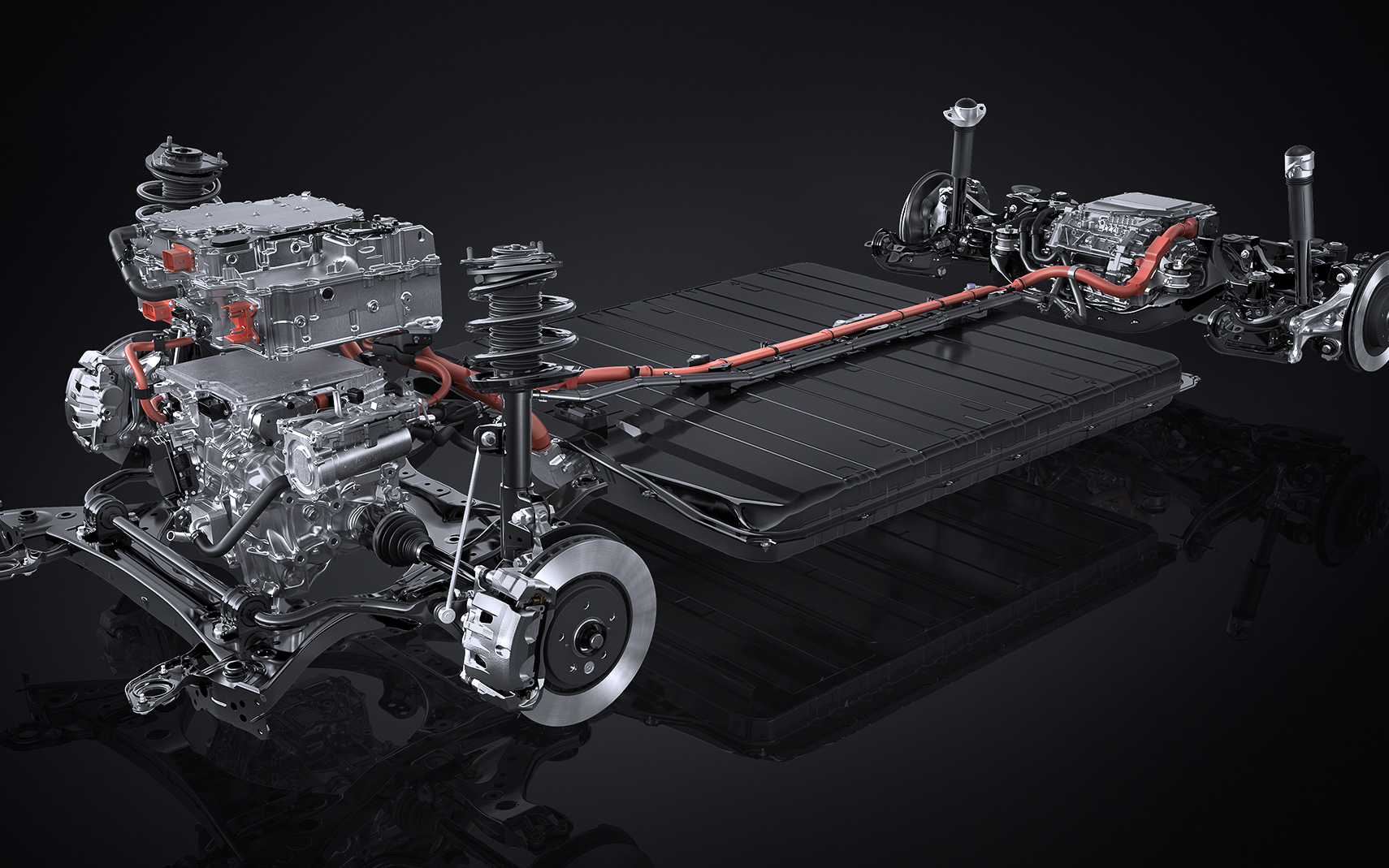 バッテリEV用プラットフォームを改良