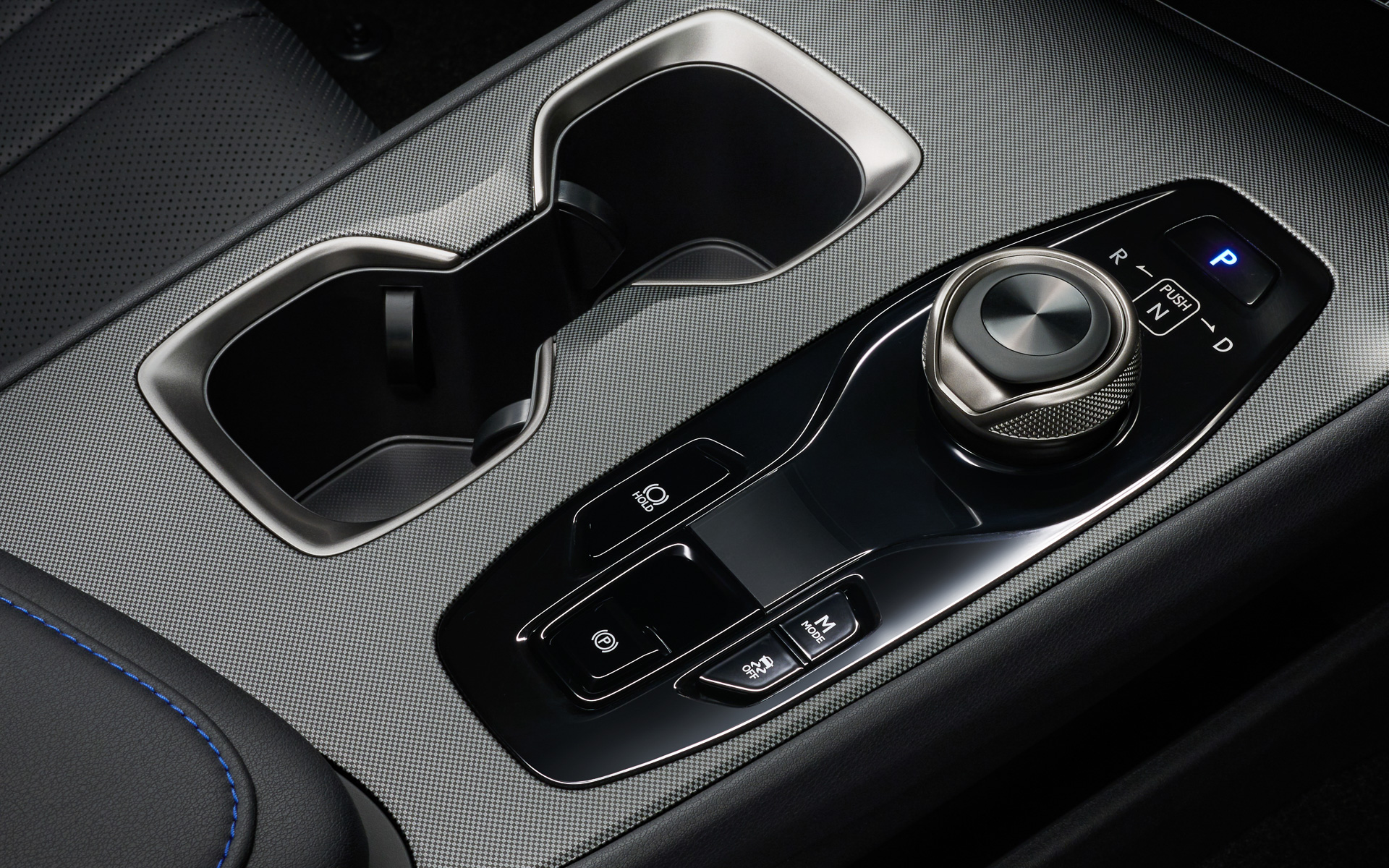 RZ550e“F SPORT”のセレクトダイヤルまわり