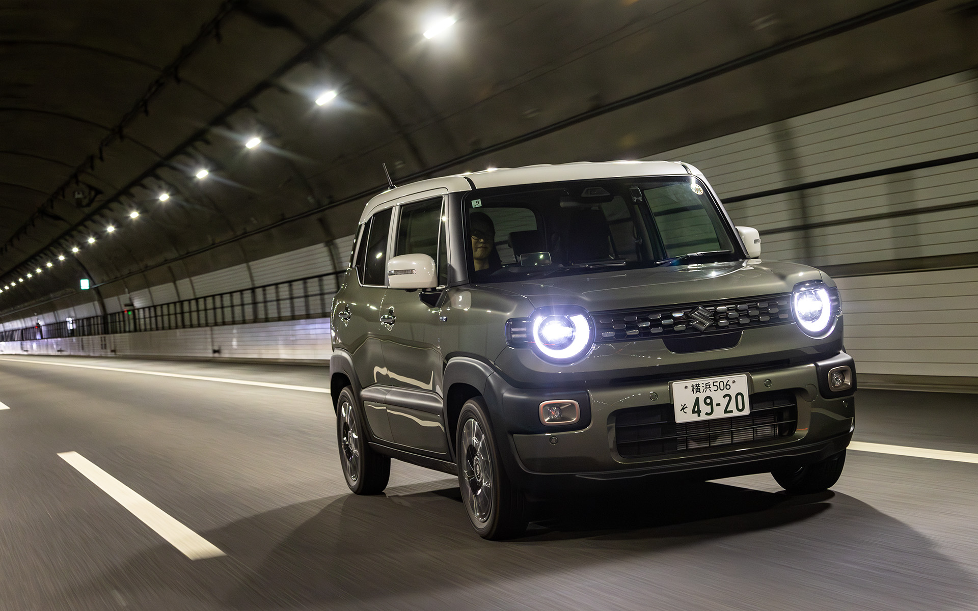 高速道路でも直進安定性は高い