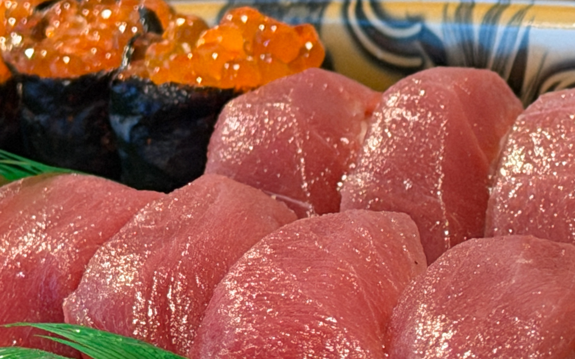 都内某所で振る舞われたすしざんまいのお寿司