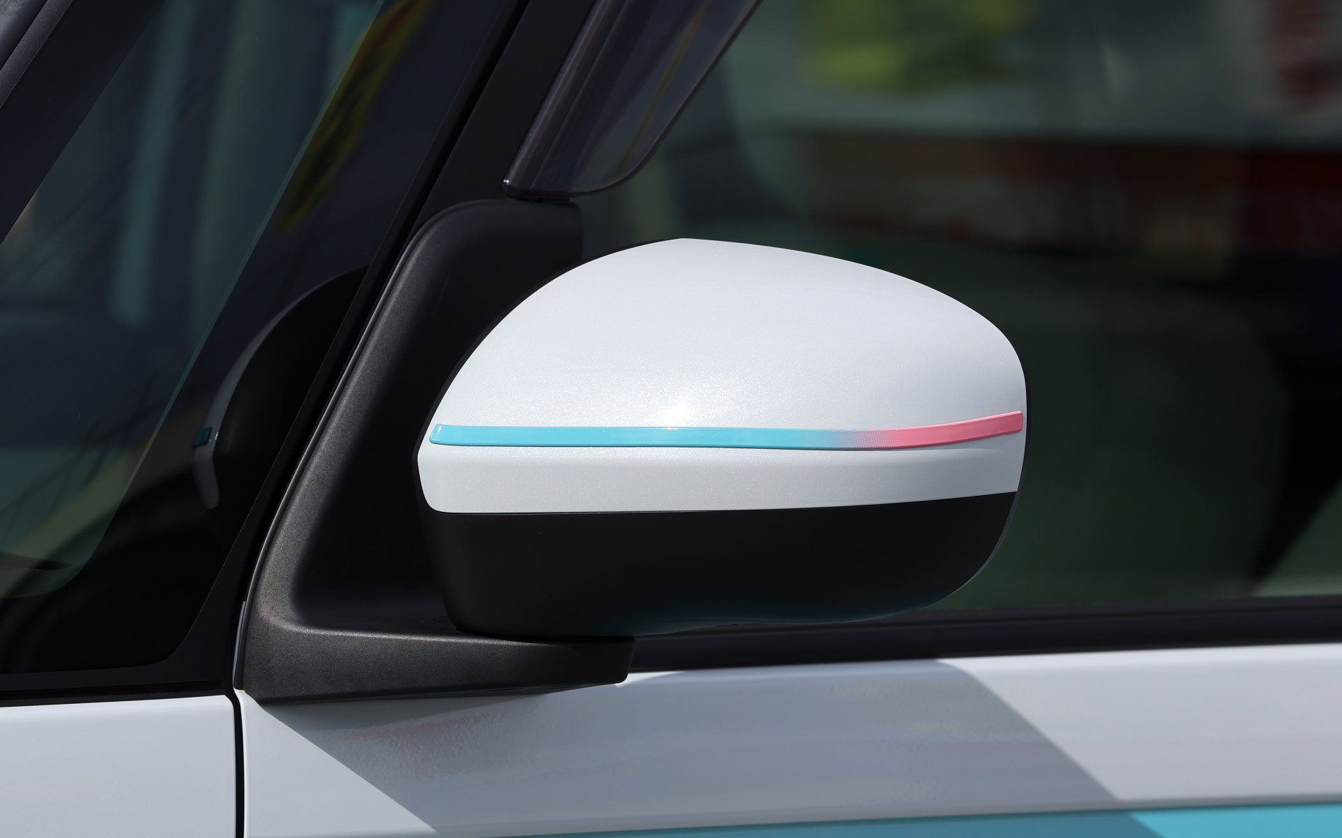 ドアミラーストライプ