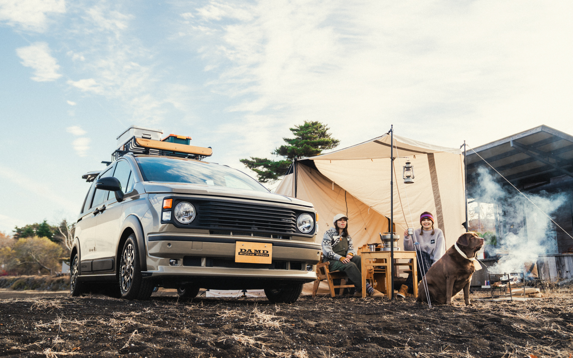 フリード新作ボディキット「ISOLATOR（アイソレーター）」装着イメージ