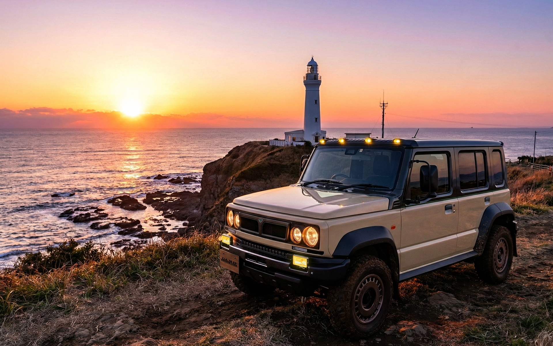 ジムニーノマド新作ボディキット「ARMATA（アルマータ）」装着イメージ