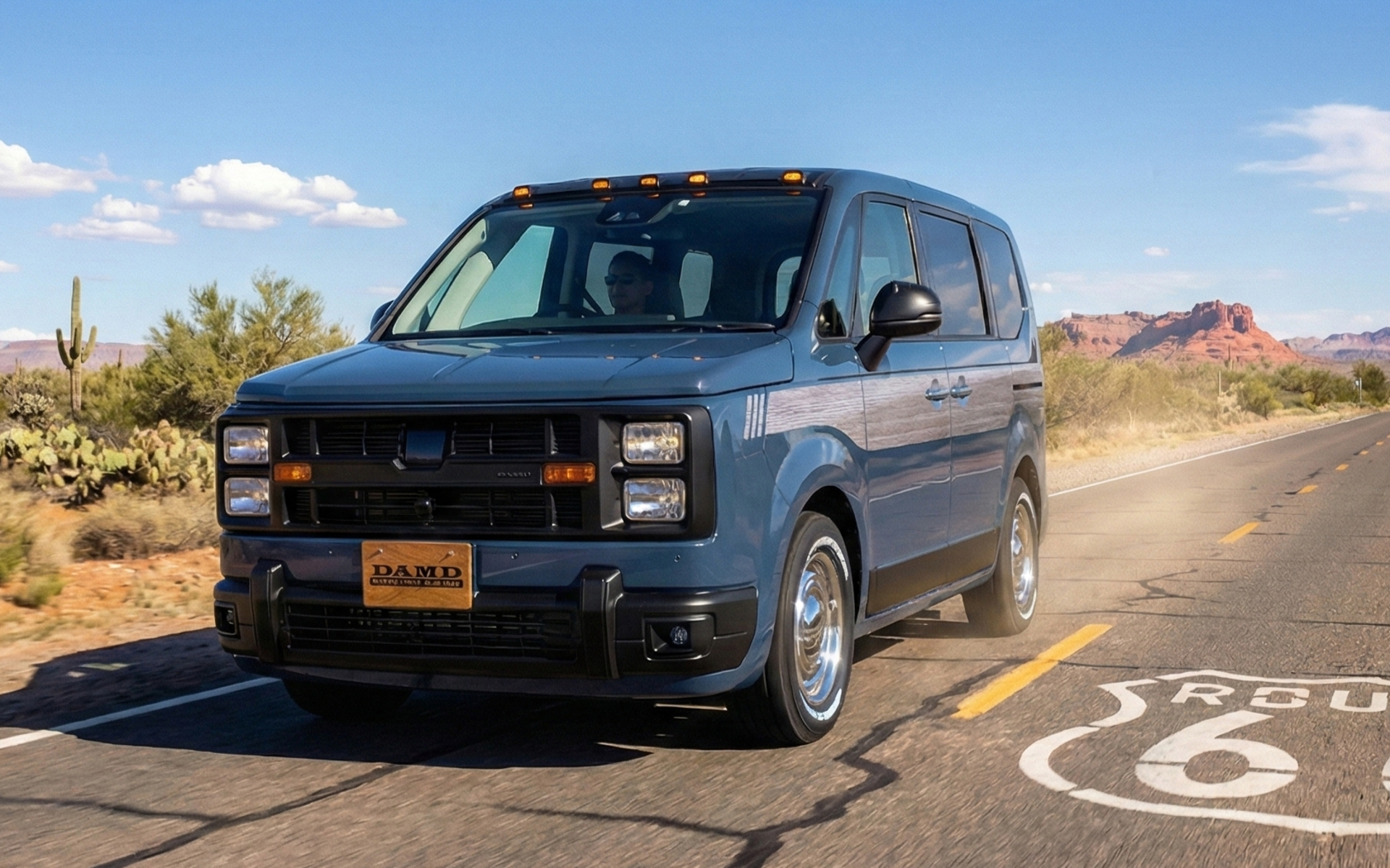 ホンダ「ステップワゴン」向け新作ボディキット「RESONATOR（レゾネーター）」装着イメージ