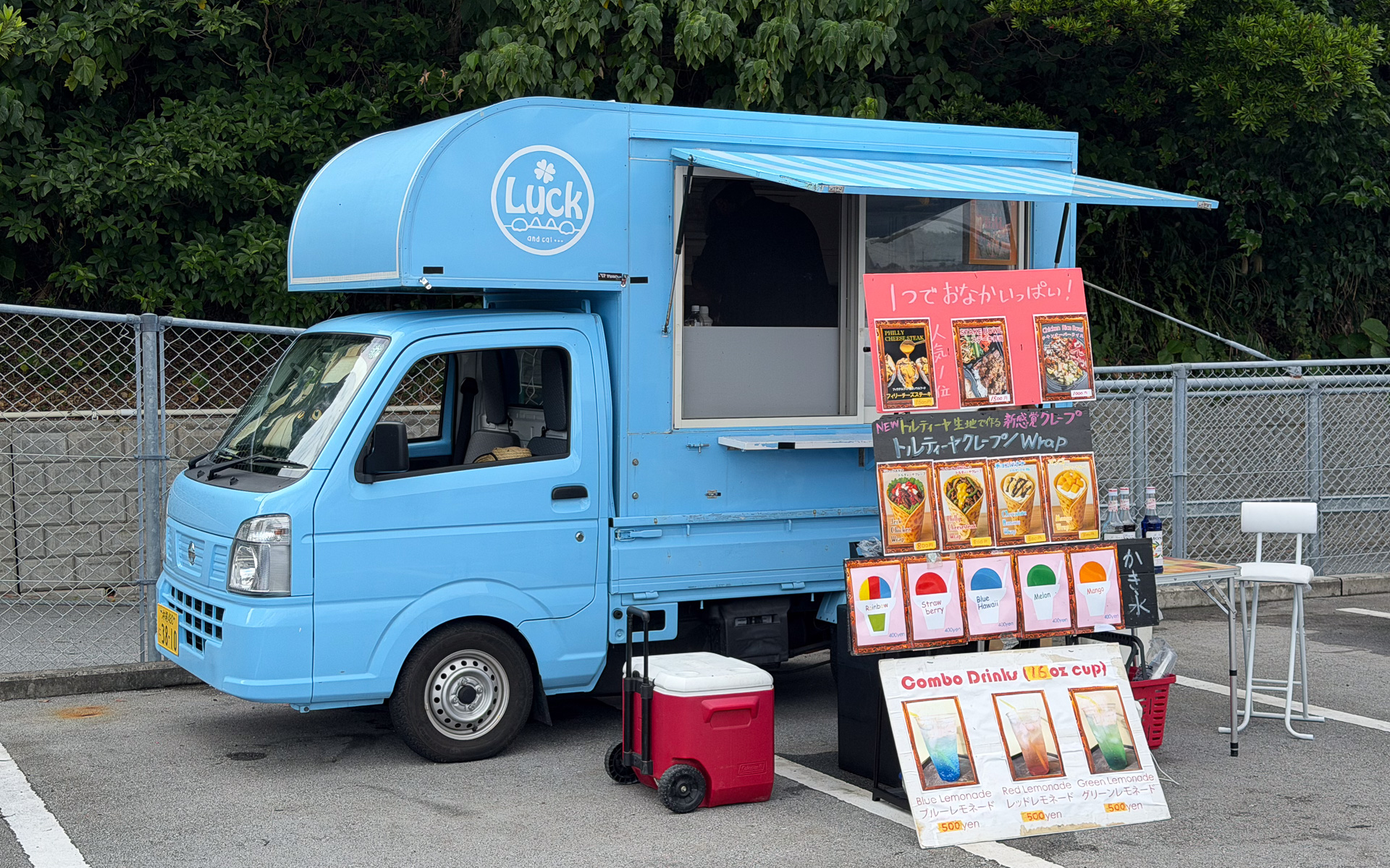 参加者の昼ご飯などを担ったフードトラック