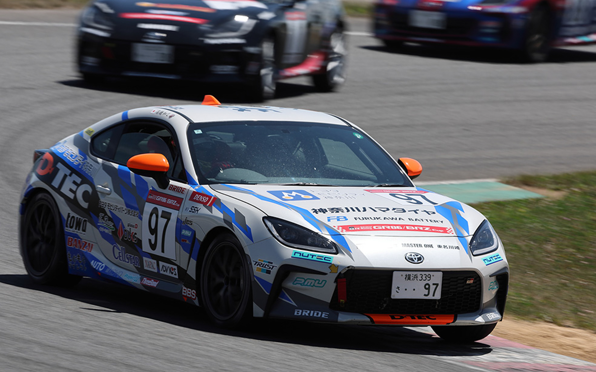 GR86/BRZ Cup 2025シリーズに参戦していたGR86も展示