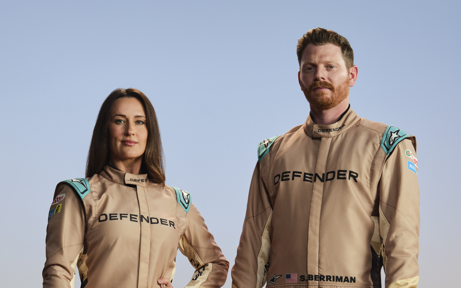 サラ・プライス選手とショーン・ペリマン選手