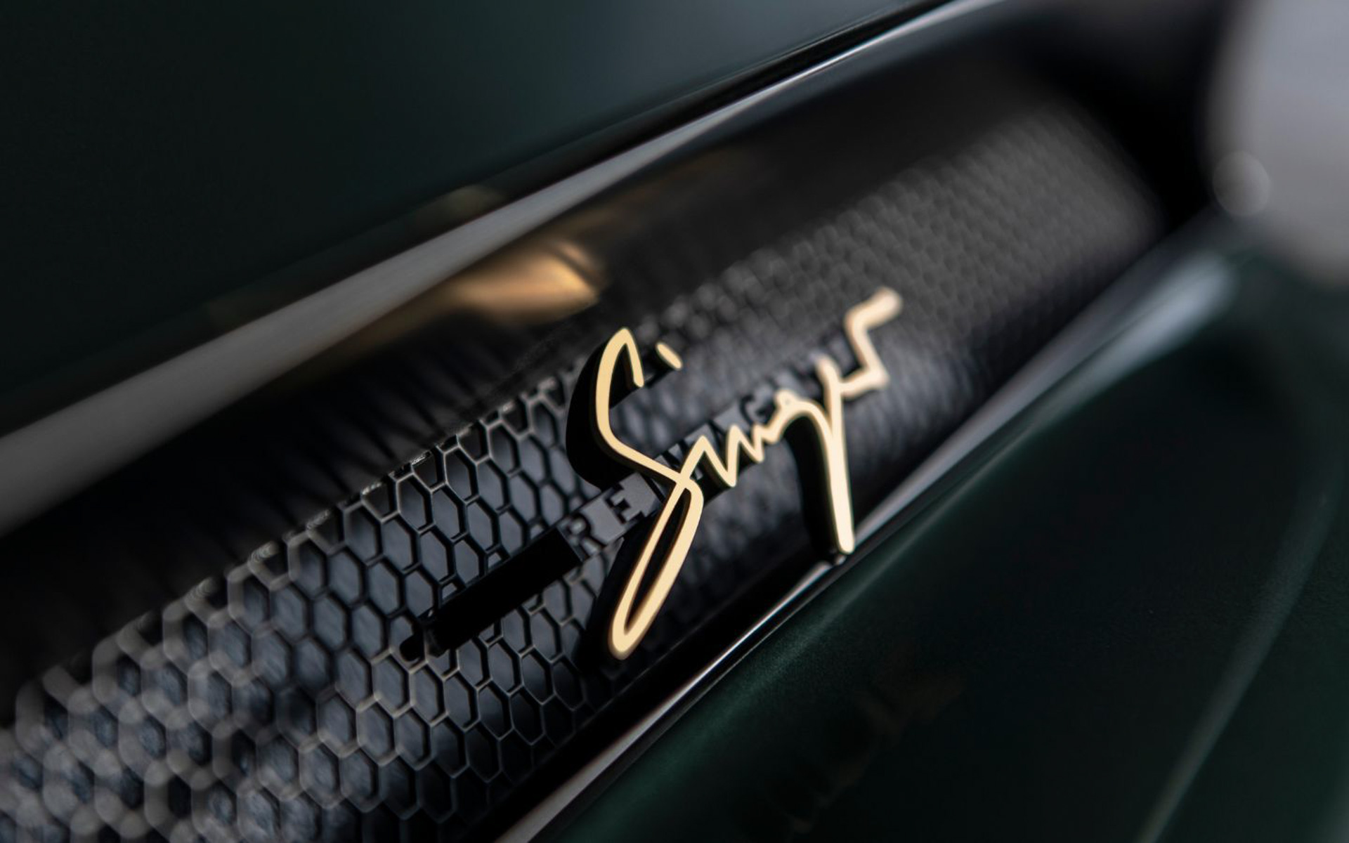 展示車のPorsche 911 Reimagined by Singer - Classic Turbo Services