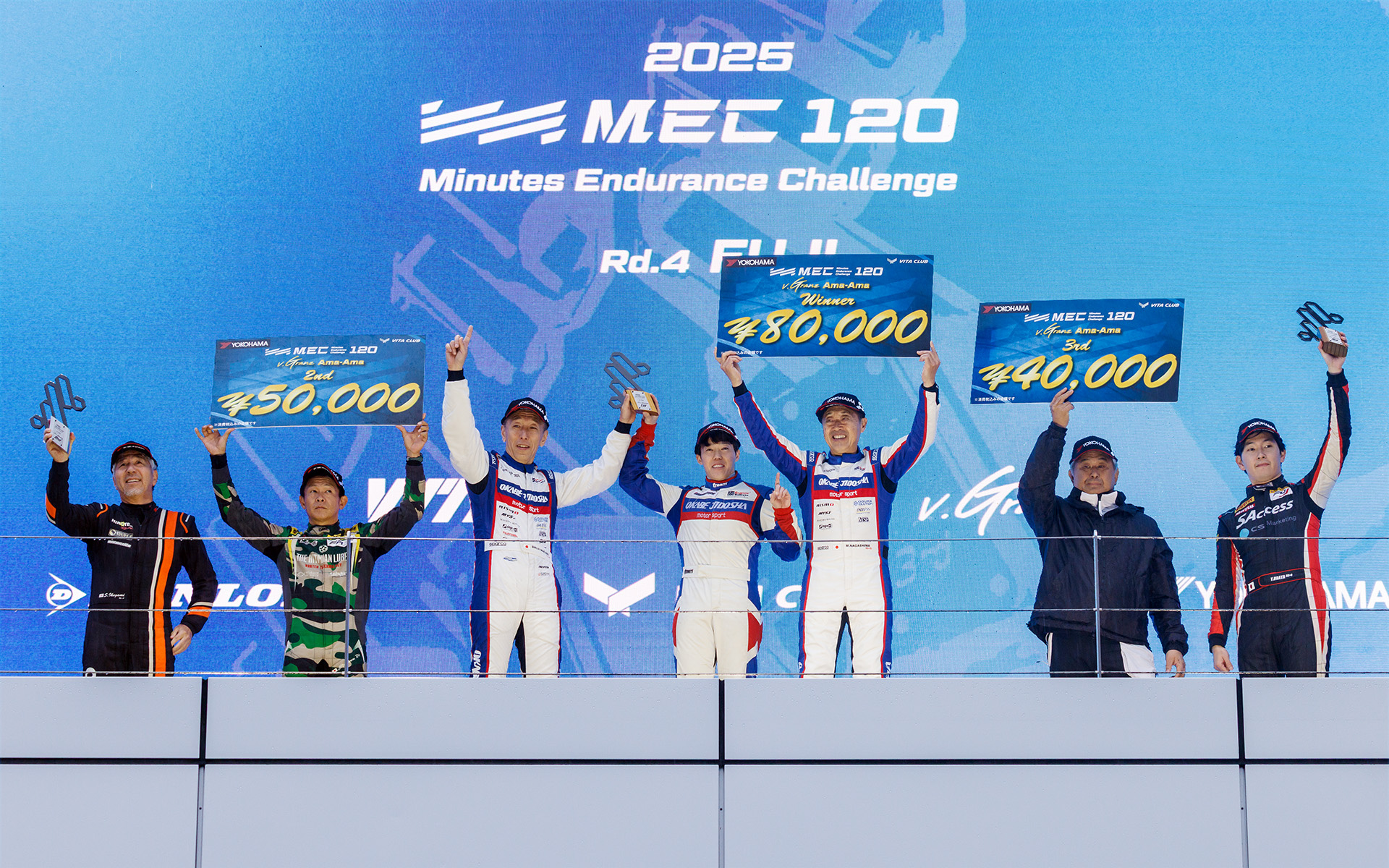 v.Granz Ama-Amaクラスの表彰台