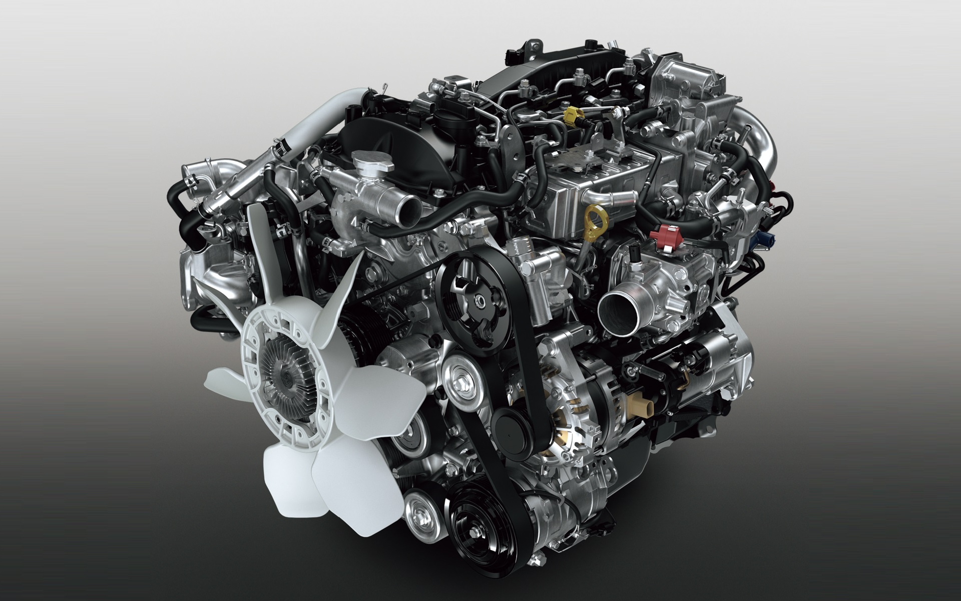 新型3.0リッターディーゼルエンジン（3GD-FTV）