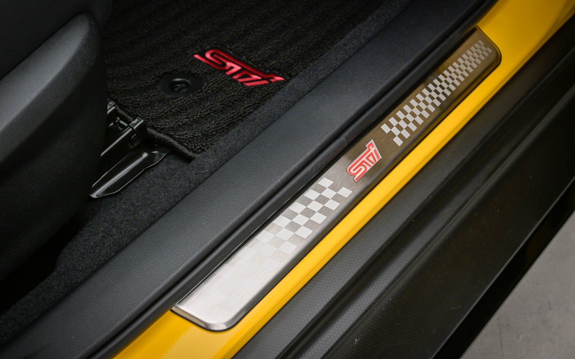 WRX S4 STI Sport R Black Limited IIのインテリア