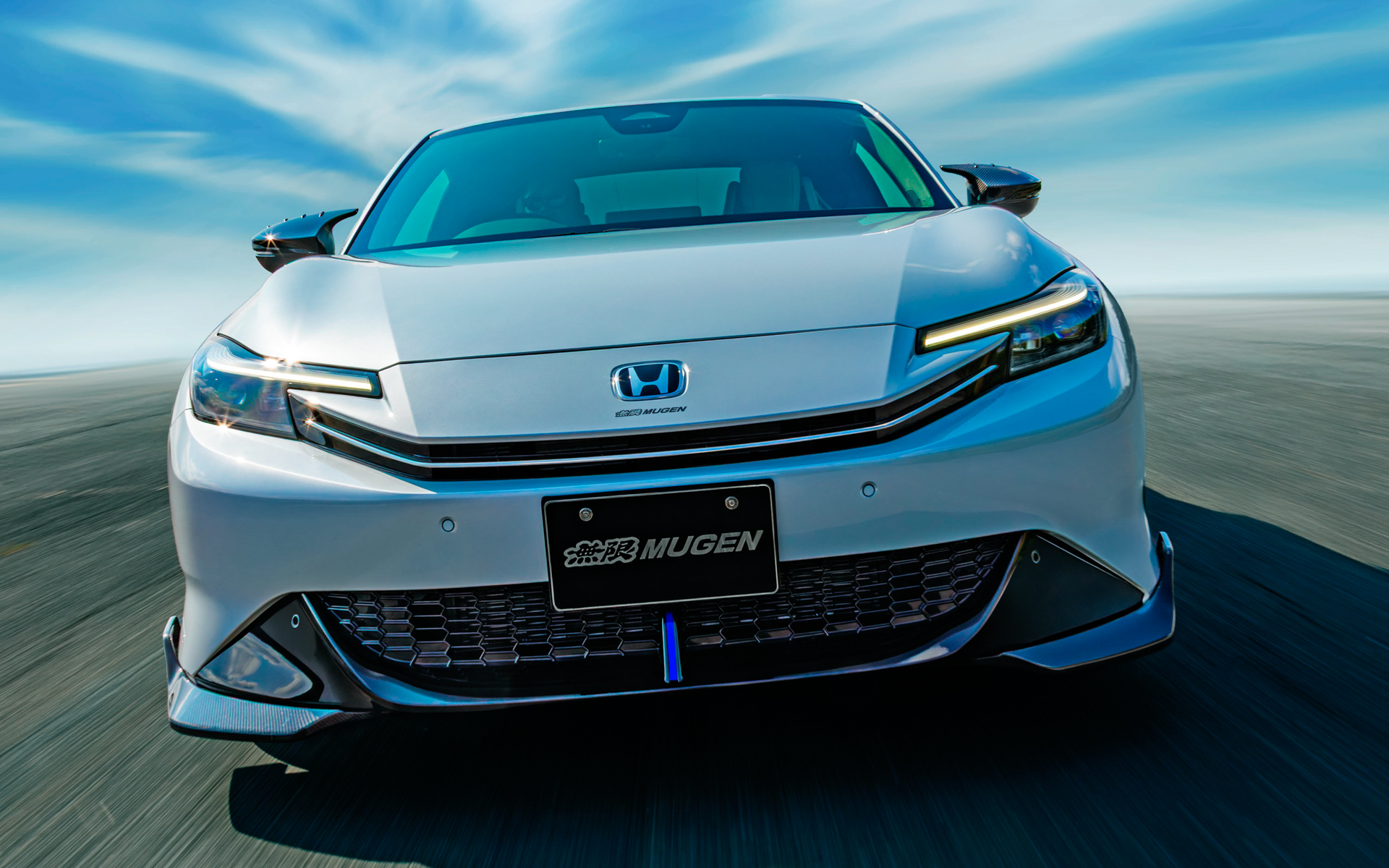 無限の新型プレリュード用エアロパーツ装着イメージ