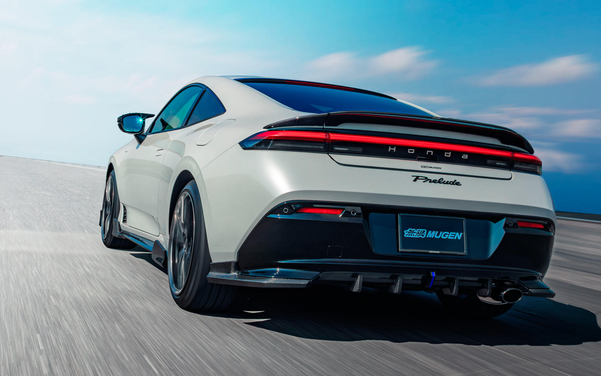 無限の新型プレリュード用エアロパーツ装着イメージ