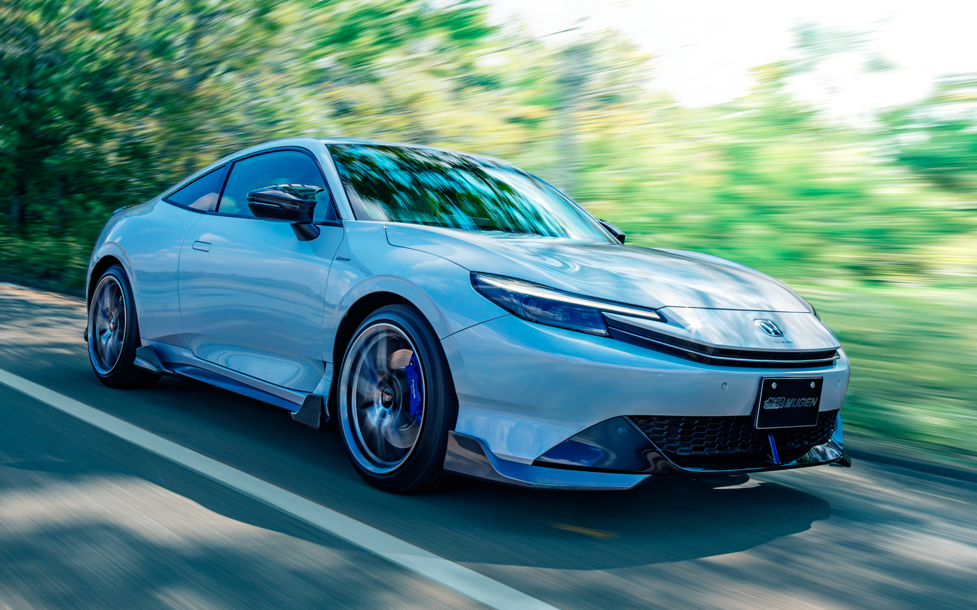 無限の新型プレリュード用エアロパーツ装着イメージ