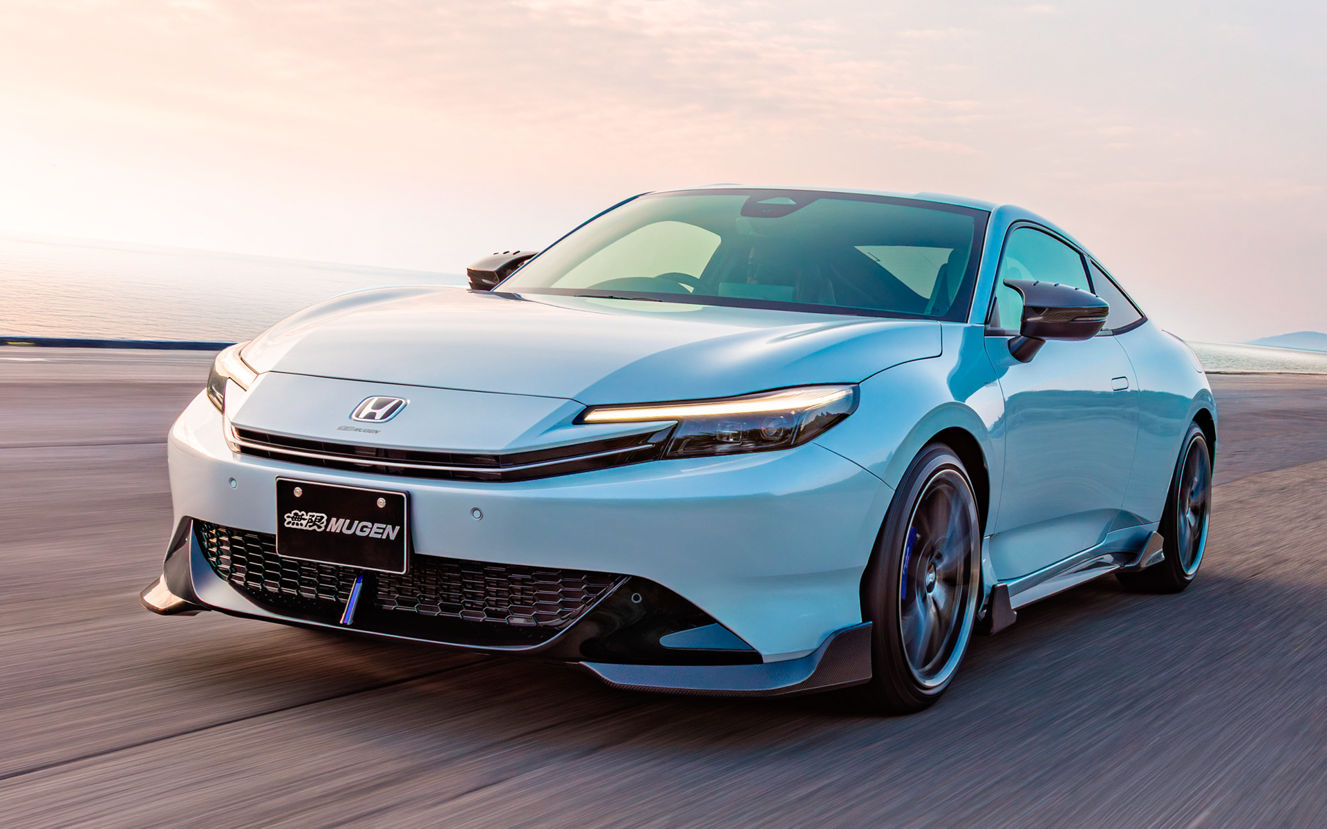 無限の新型プレリュード用エアロパーツ装着イメージ