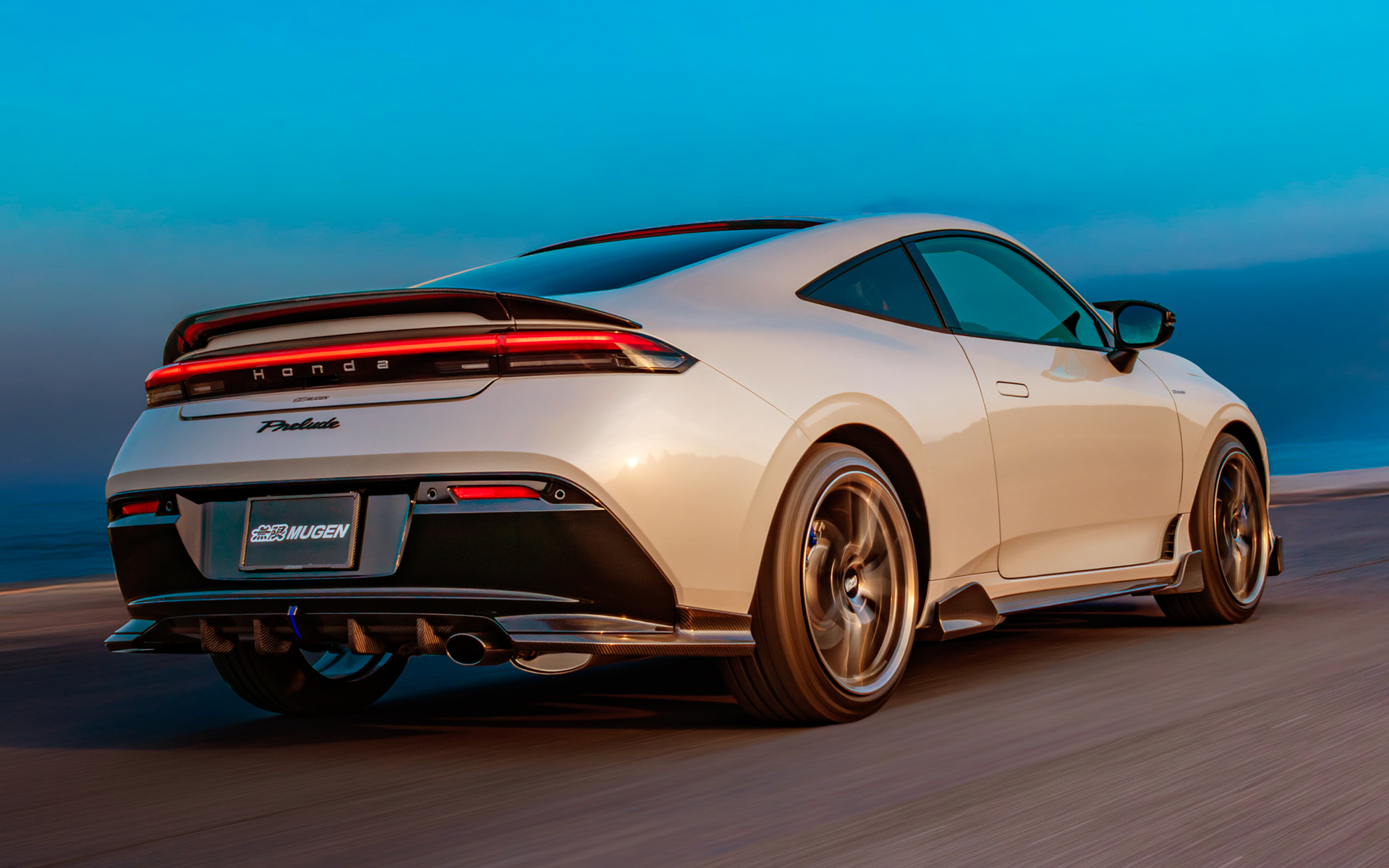 無限の新型プレリュード用エアロパーツ装着イメージ