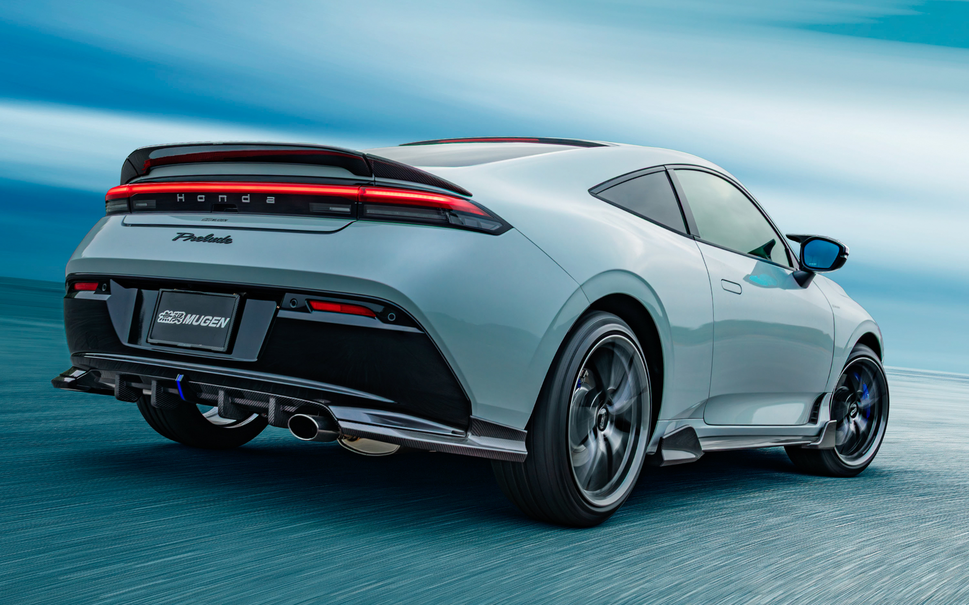 無限の新型プレリュード用エアロパーツ装着イメージ