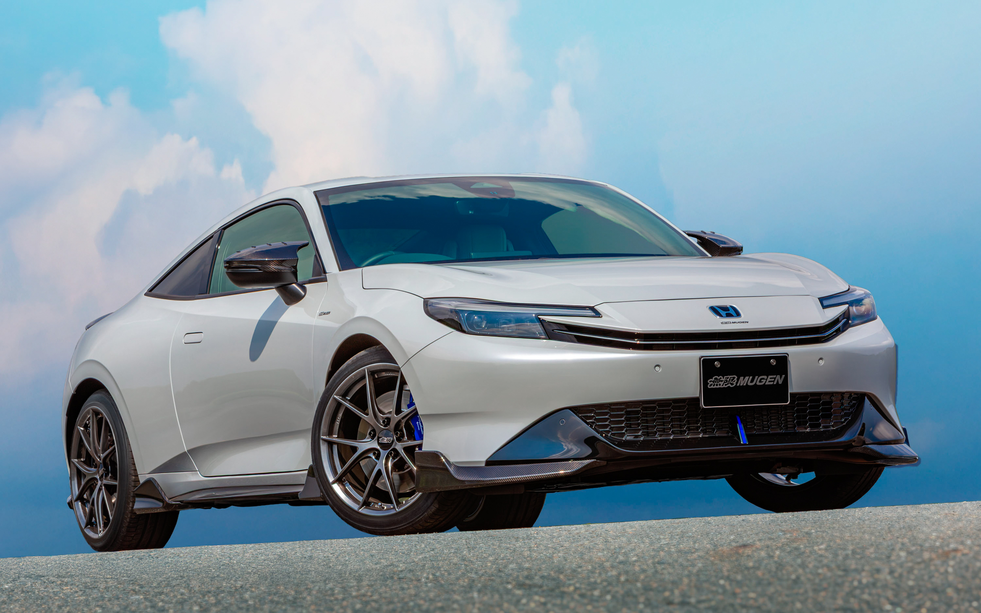 無限の新型プレリュード用エアロパーツ装着イメージ