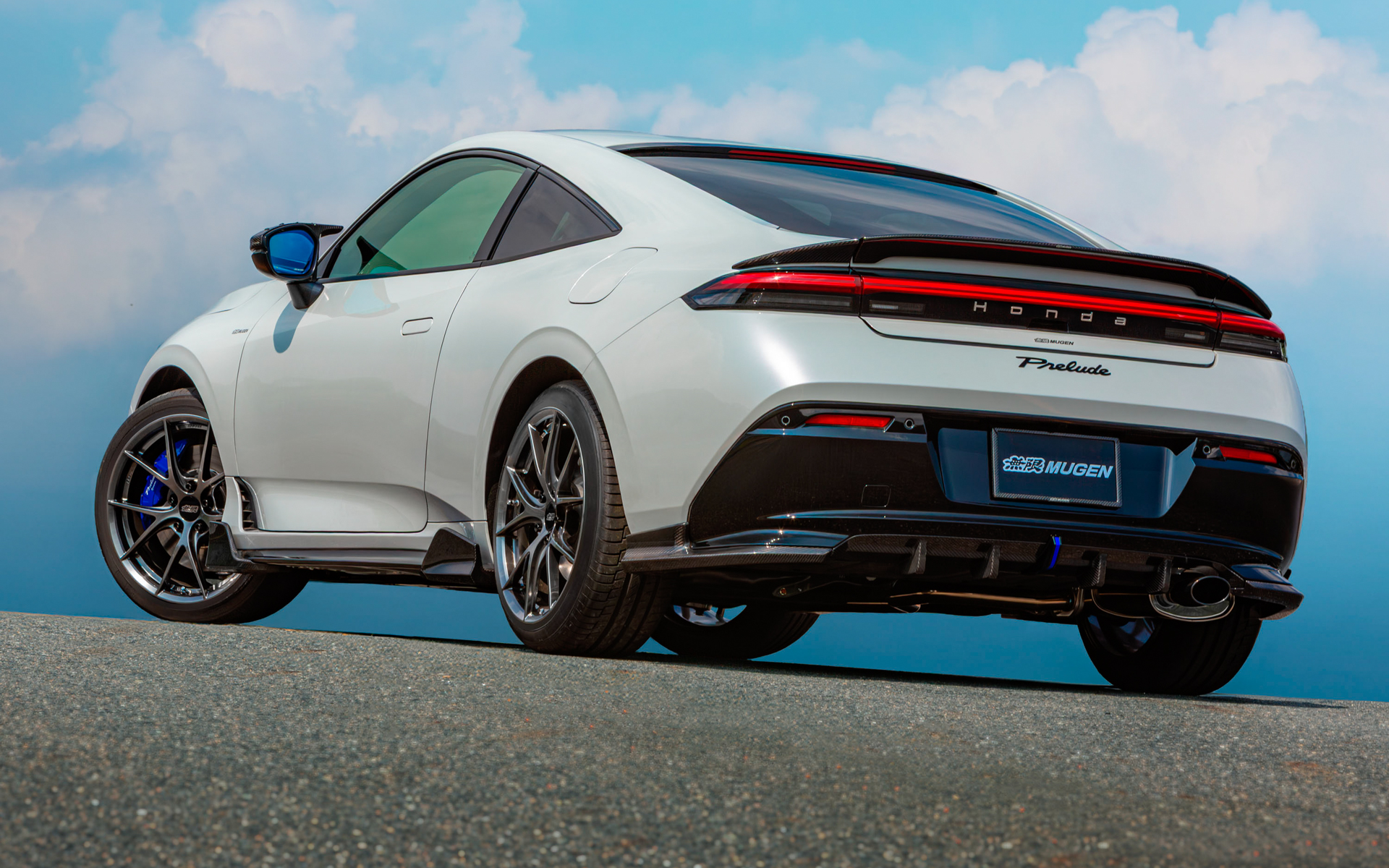 無限の新型プレリュード用エアロパーツ装着イメージ