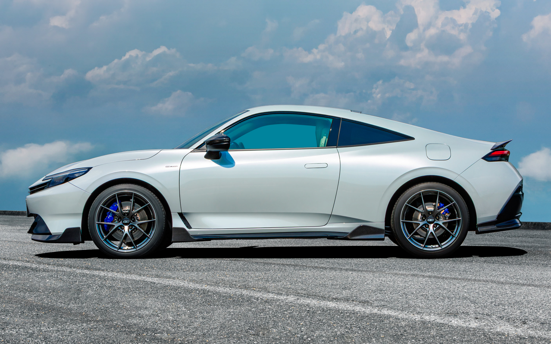 無限の新型プレリュード用エアロパーツ装着イメージ