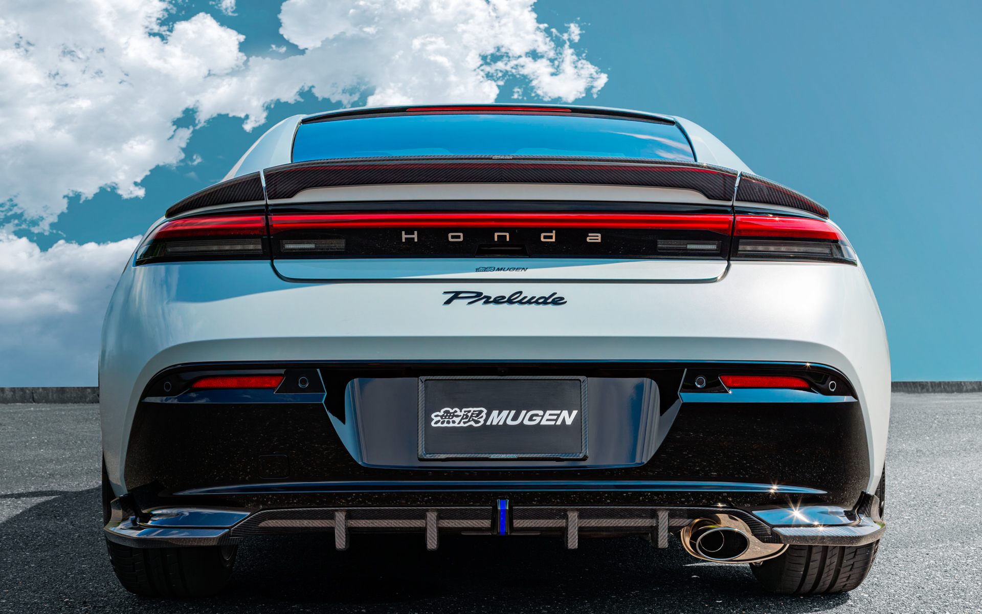 無限の新型プレリュード用エアロパーツ装着イメージ