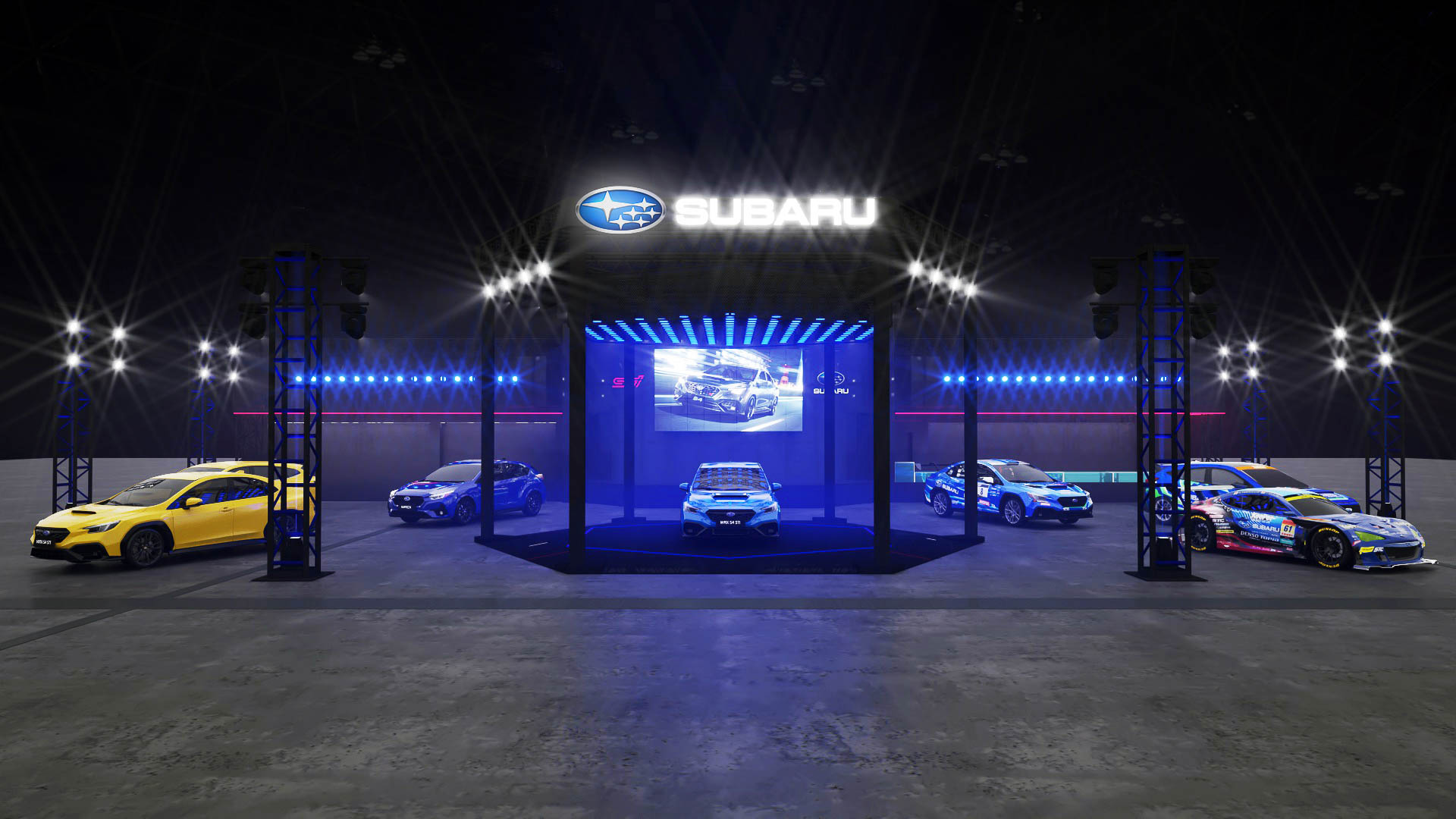 SUBARU/STIブースイメージ