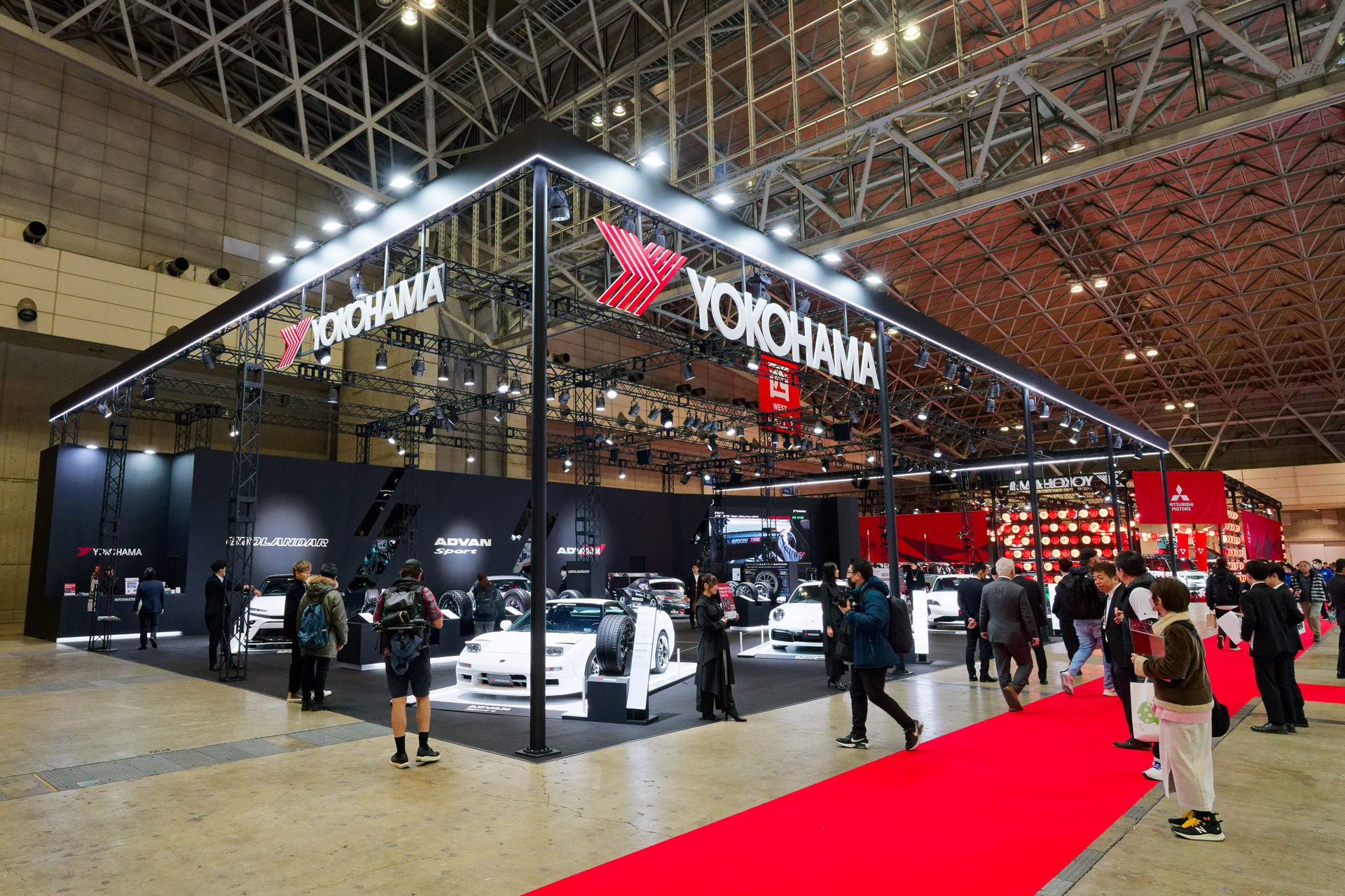 横浜ゴムのブース