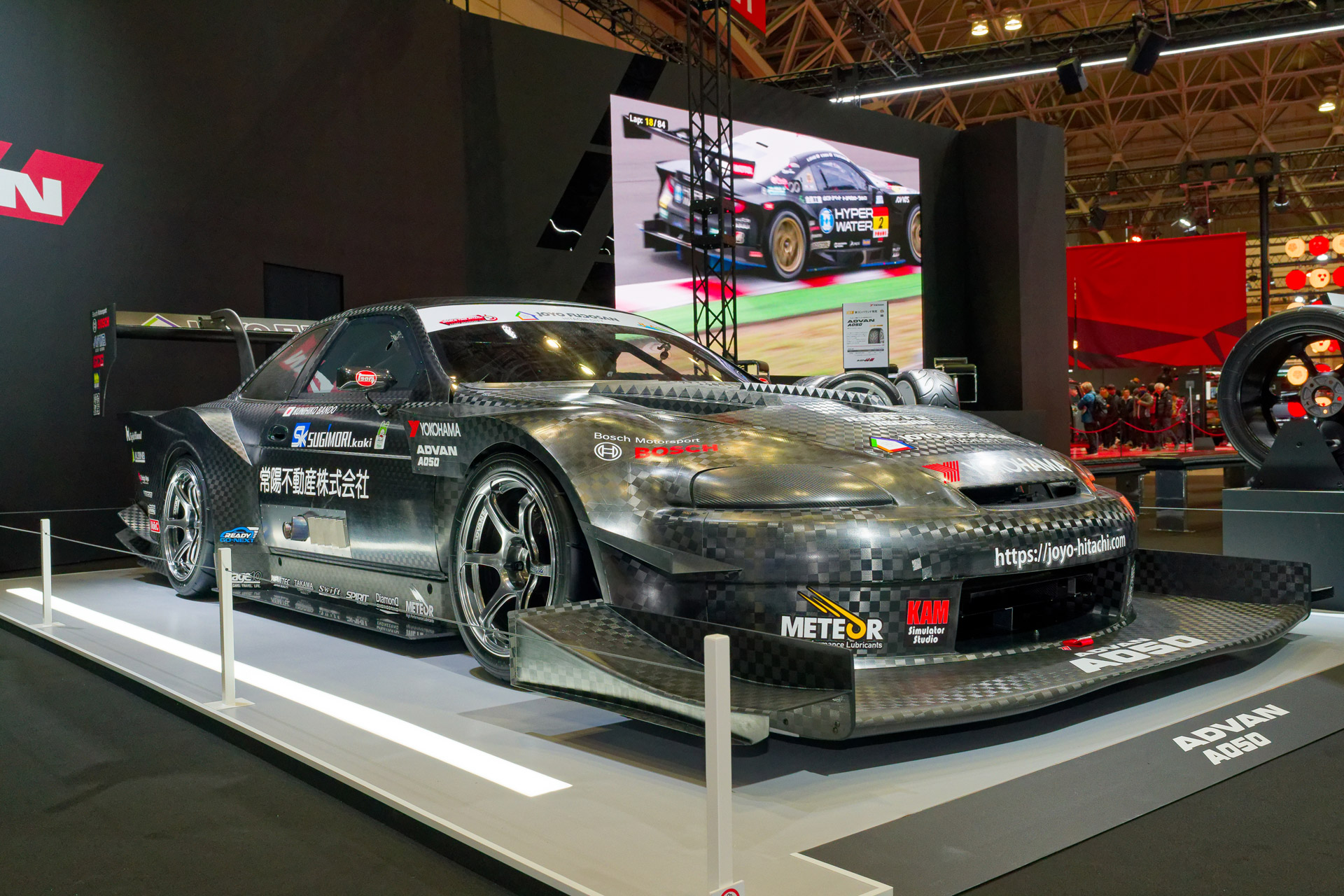 ADVAN A050を装着したタイムアタック競技用マシン