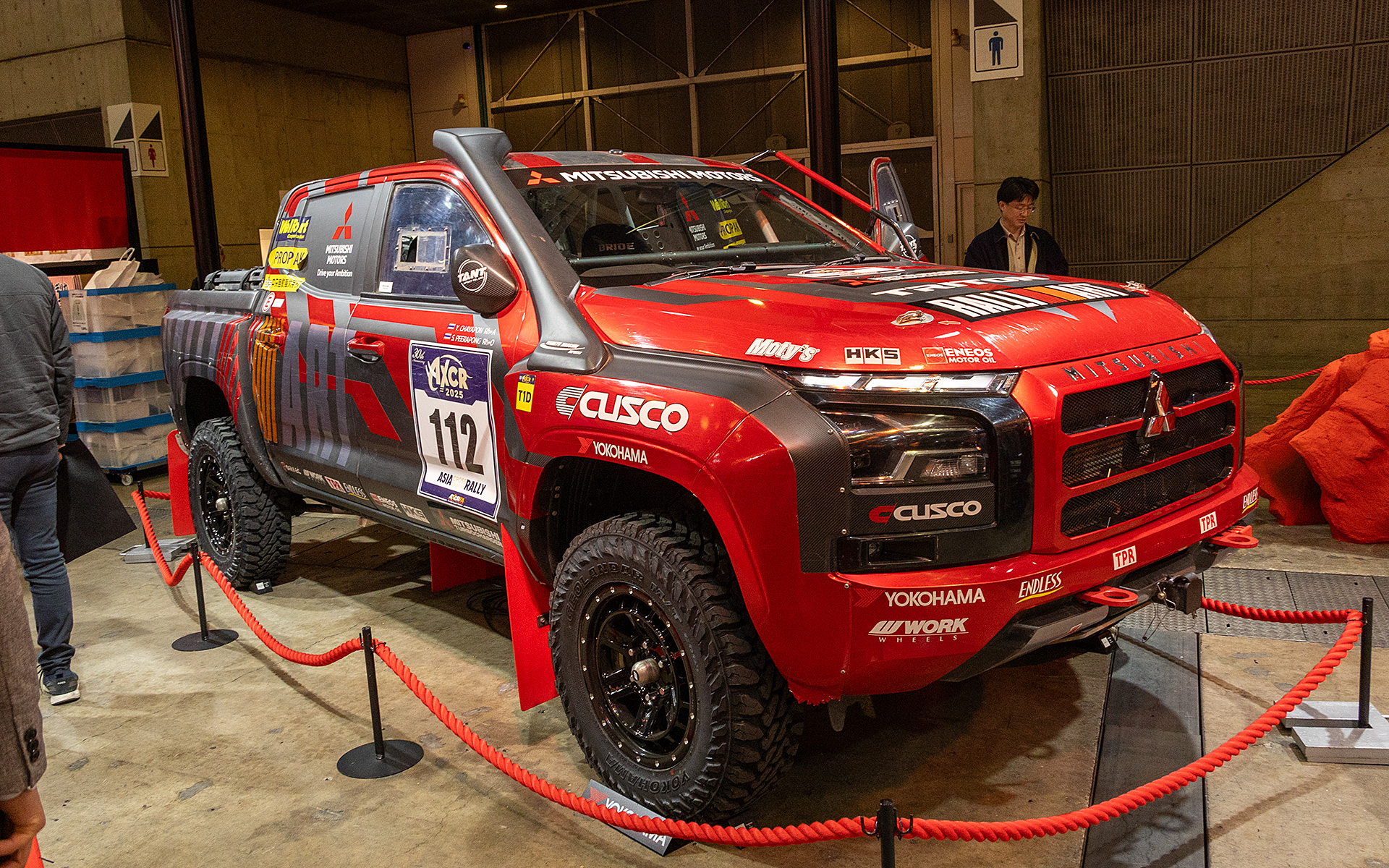 トライトンラリーカー（AXCR2025 優勝車）