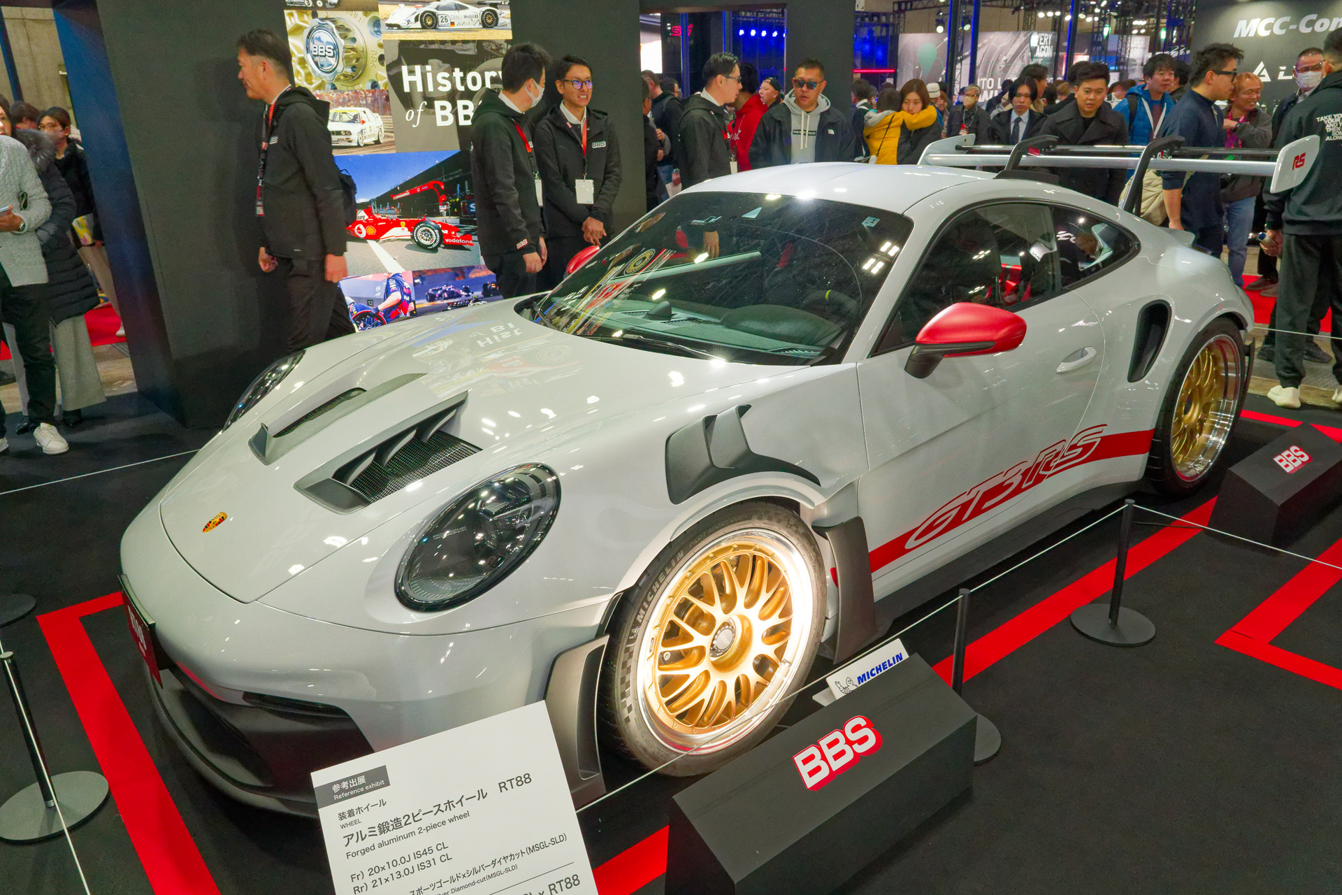 ポルシェ 911 GT3 RSに装着したRT88