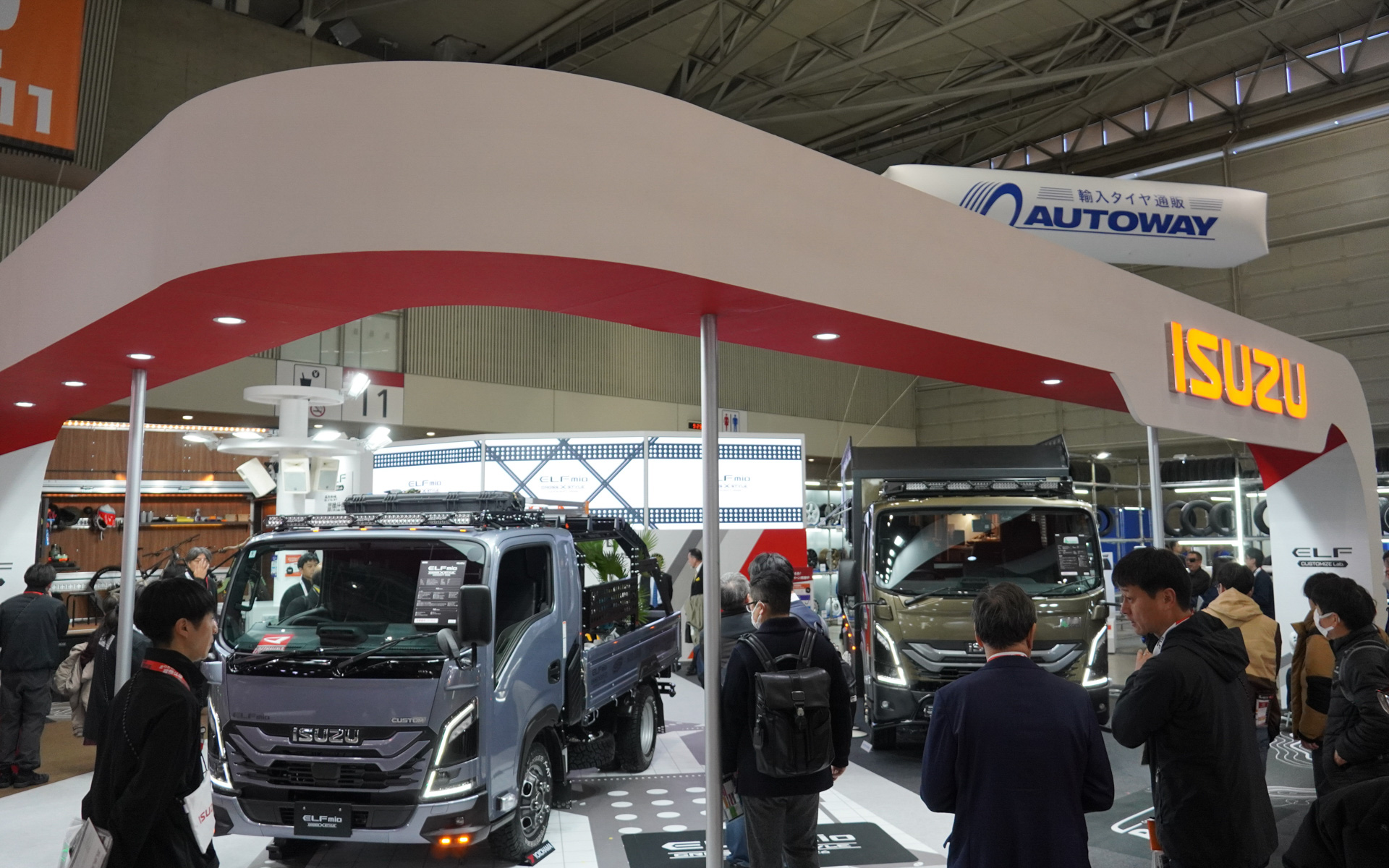 いすゞA＆Sのブース