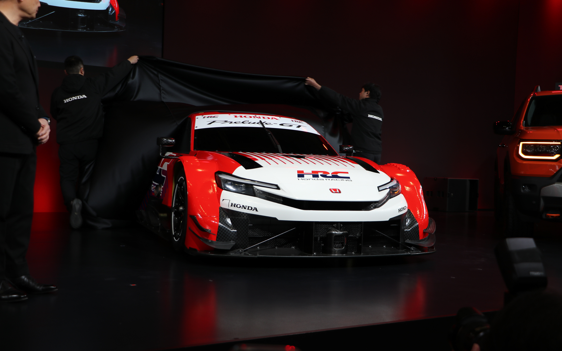 プレリュードGTのアンベールが行なわれた