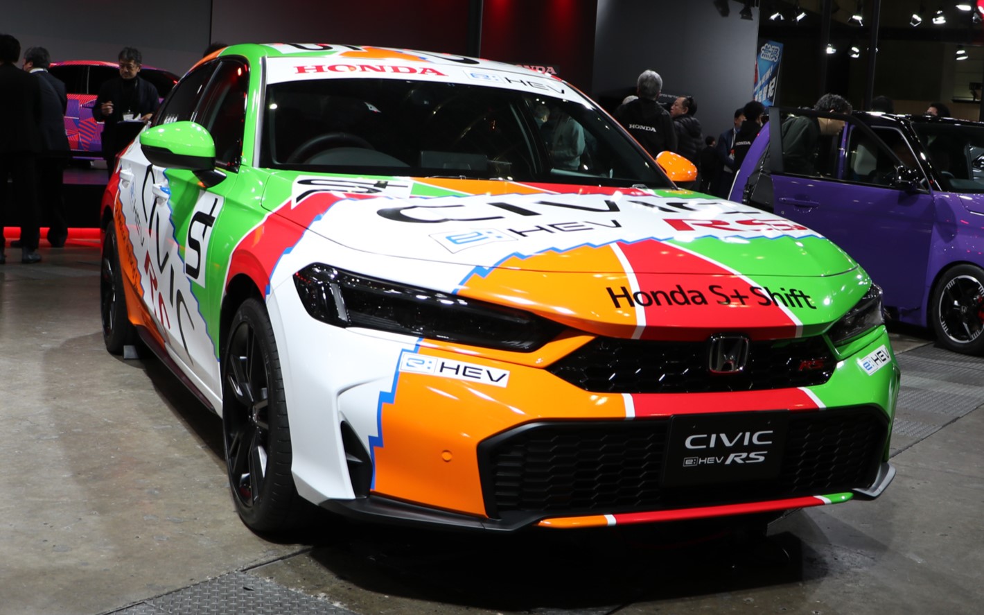 2モーターハイブリッドシステム「S＋Shift」を搭載した「シビック e:HEV RS」は2026年内の発売予定