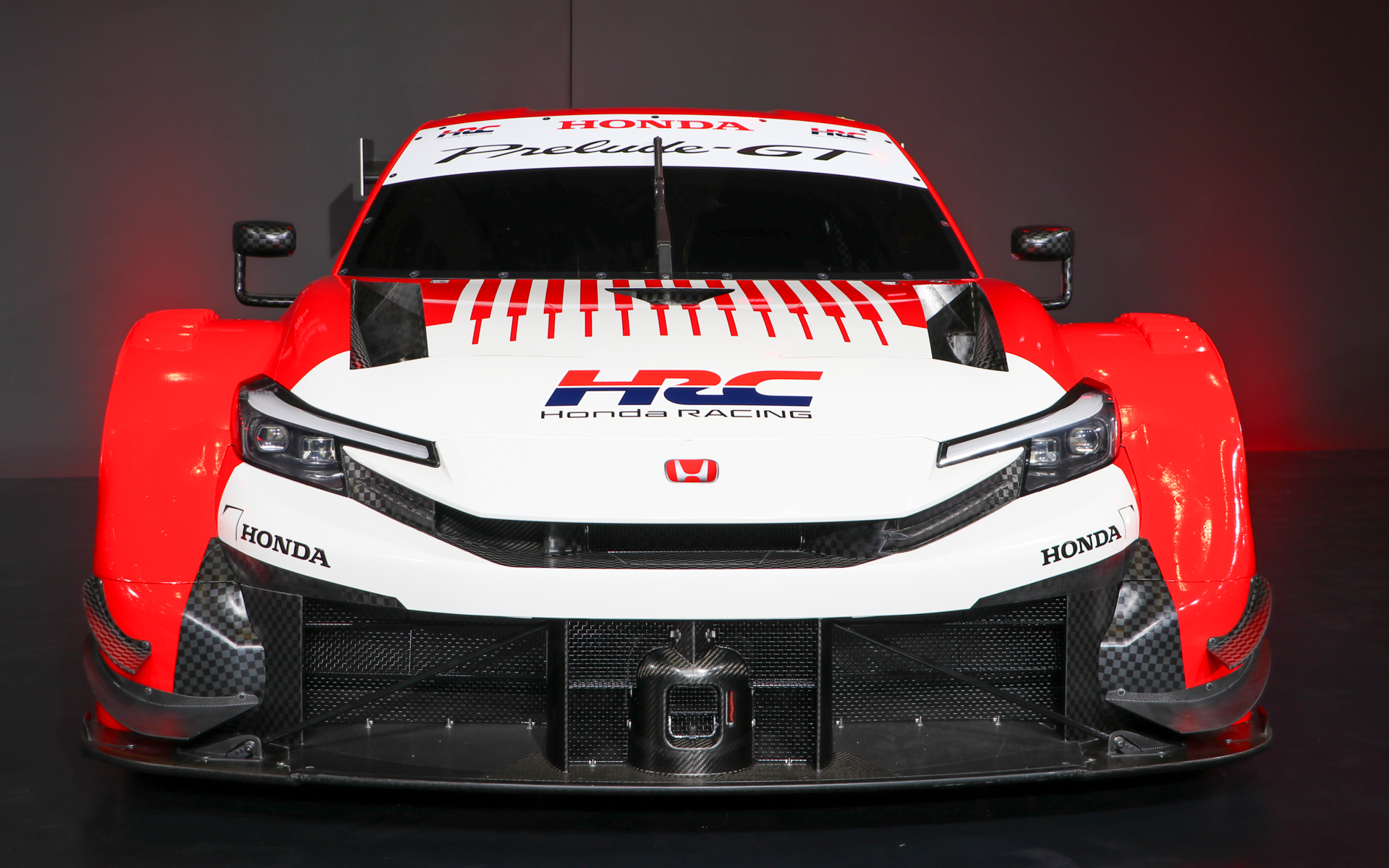 HRCカラーに仕上げられた「プレリュードGT」が初披露された