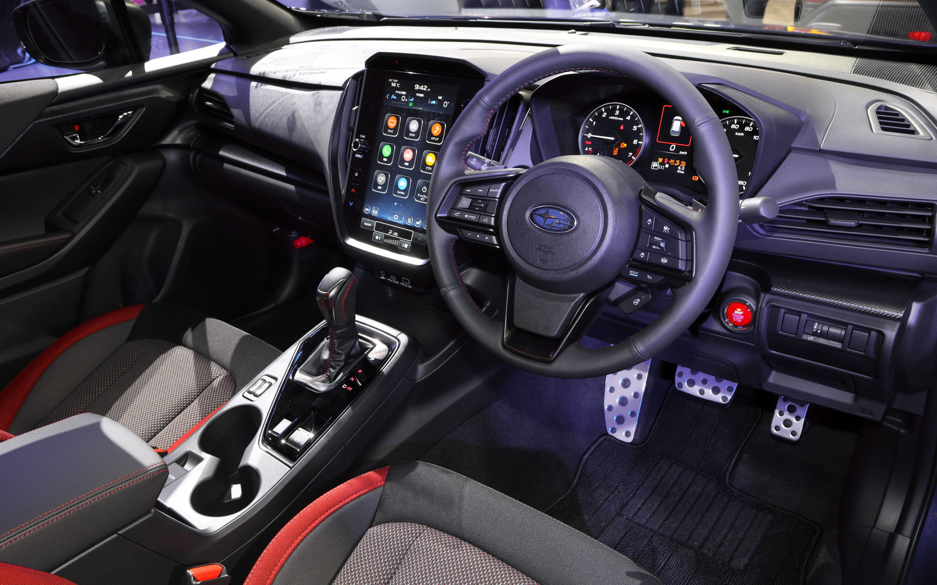 インプレッサST-H STI Performance Edition PLUSパッケージのインテリア