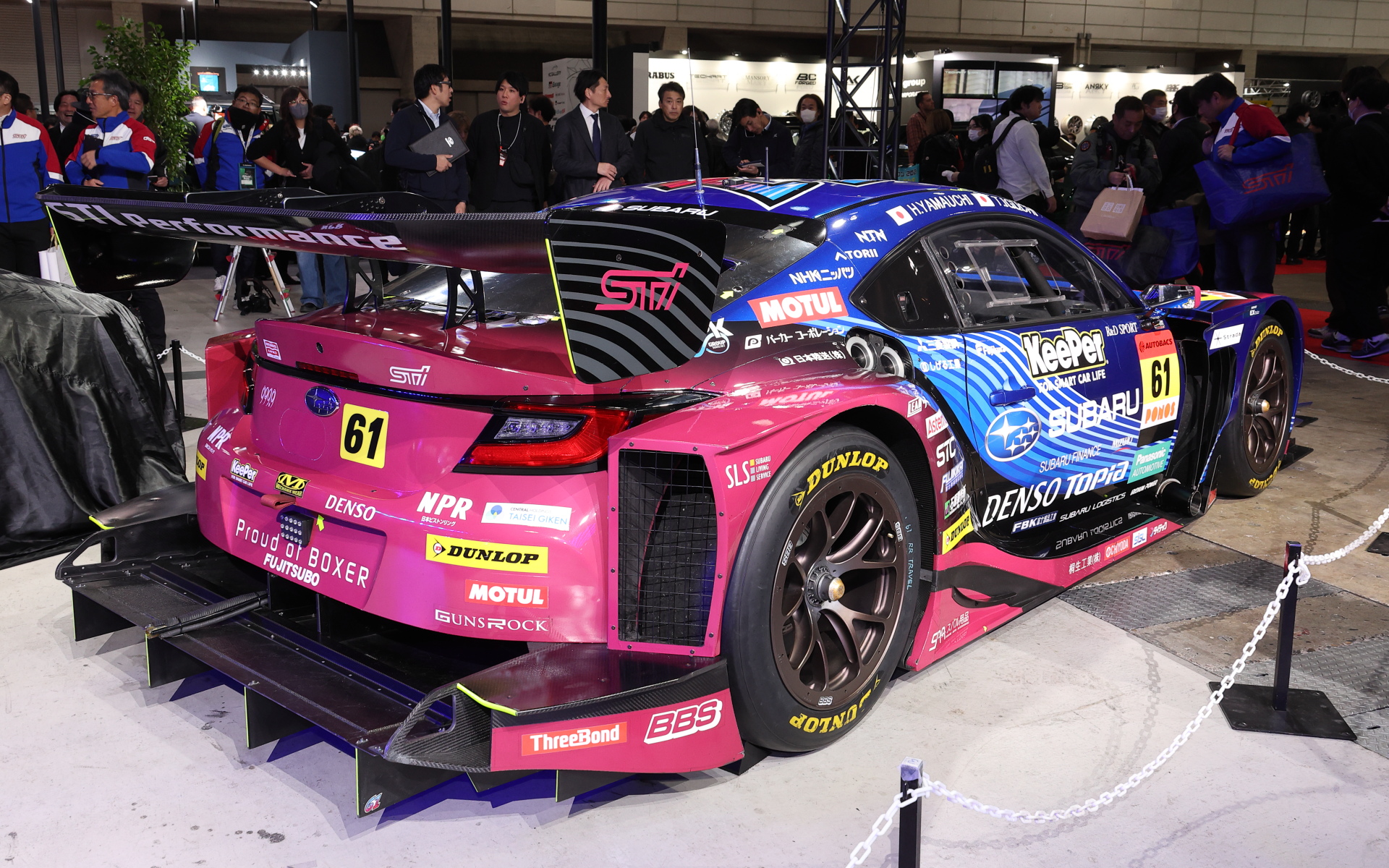 SUBARU BRZ GT300 2026（リア）