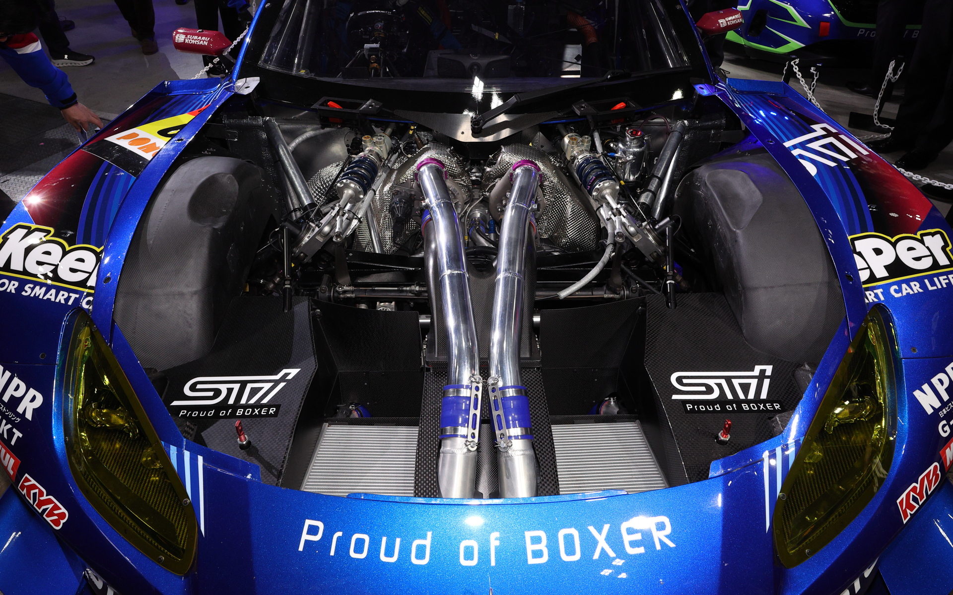 新開発3.0リッター水平対抗6気筒ツインターボ