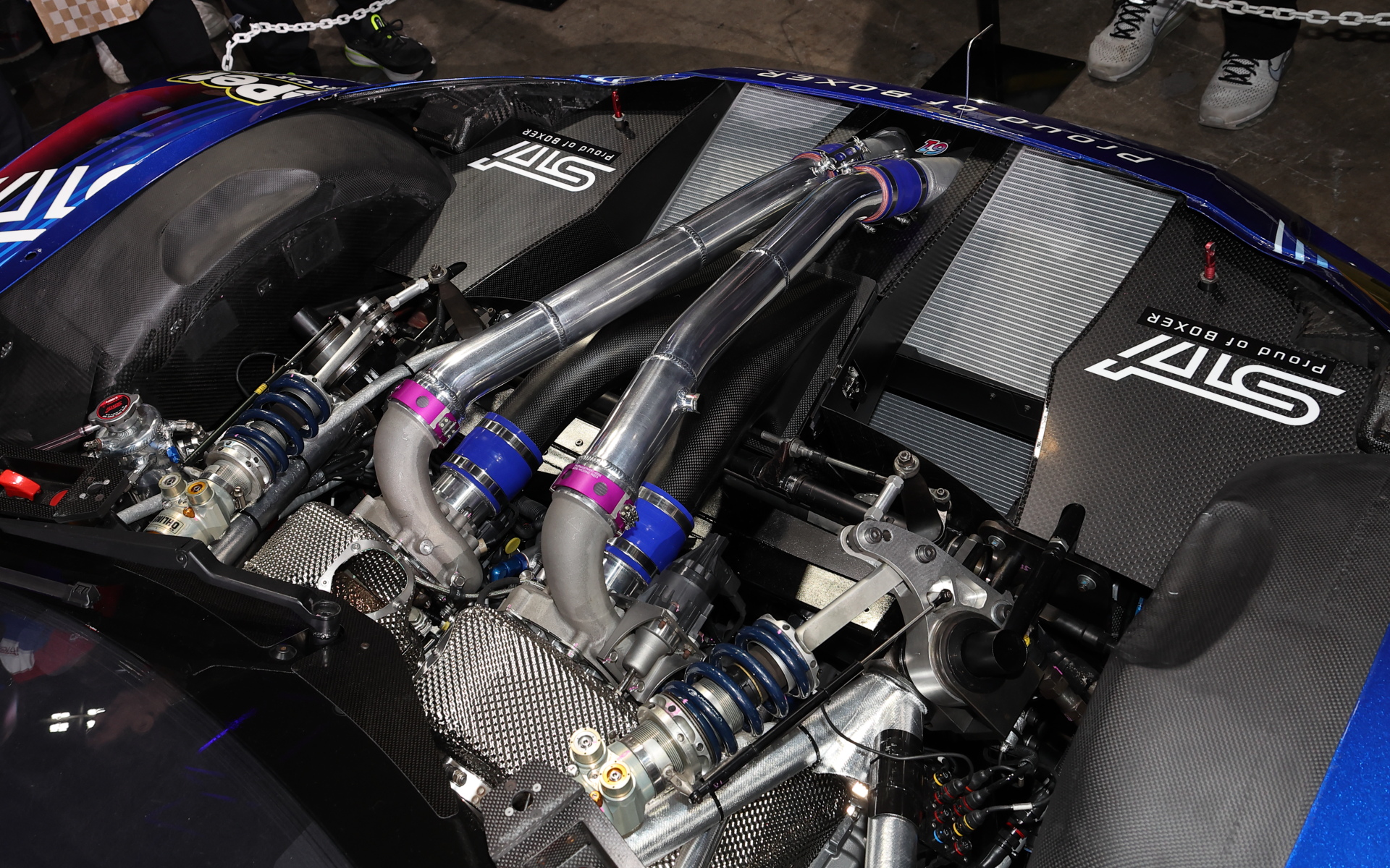 新開発3.0リッター水平対抗6気筒ツインターボ