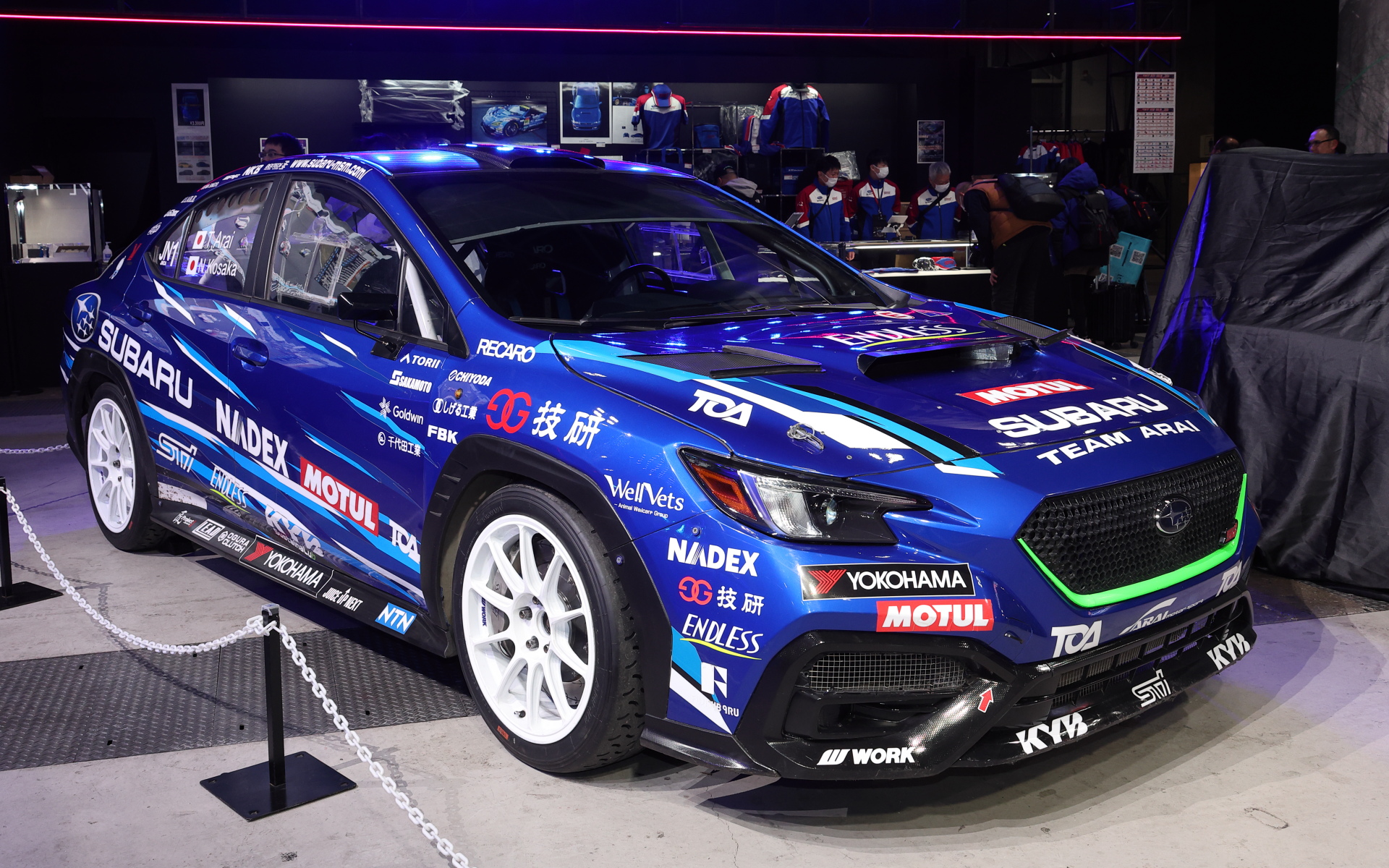 SUBARU WRX VBH 全日本ラリー参戦車