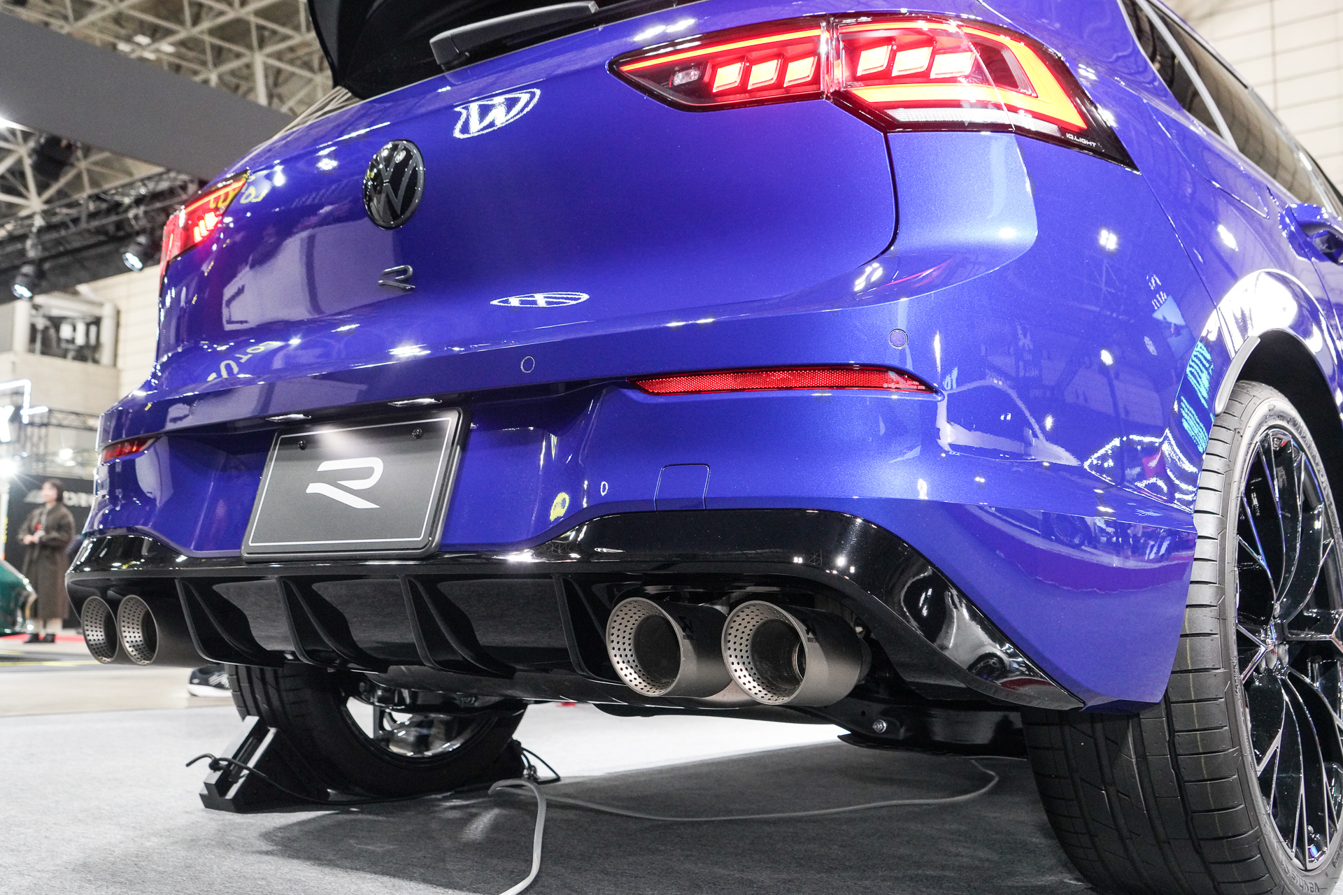 「ゴルフ R ブラックエディション」のディテール