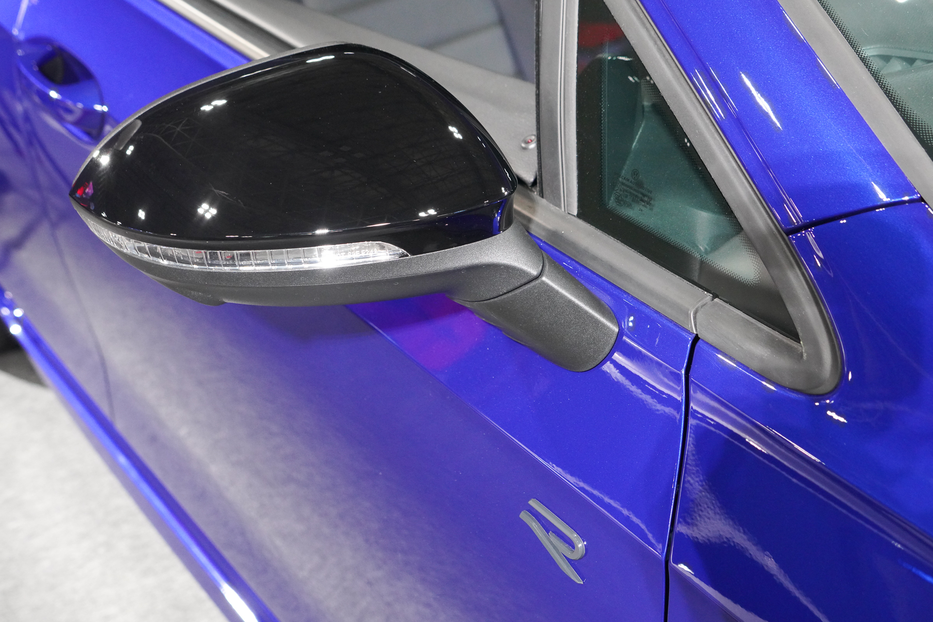 「ゴルフ R ブラックエディション」のディテール