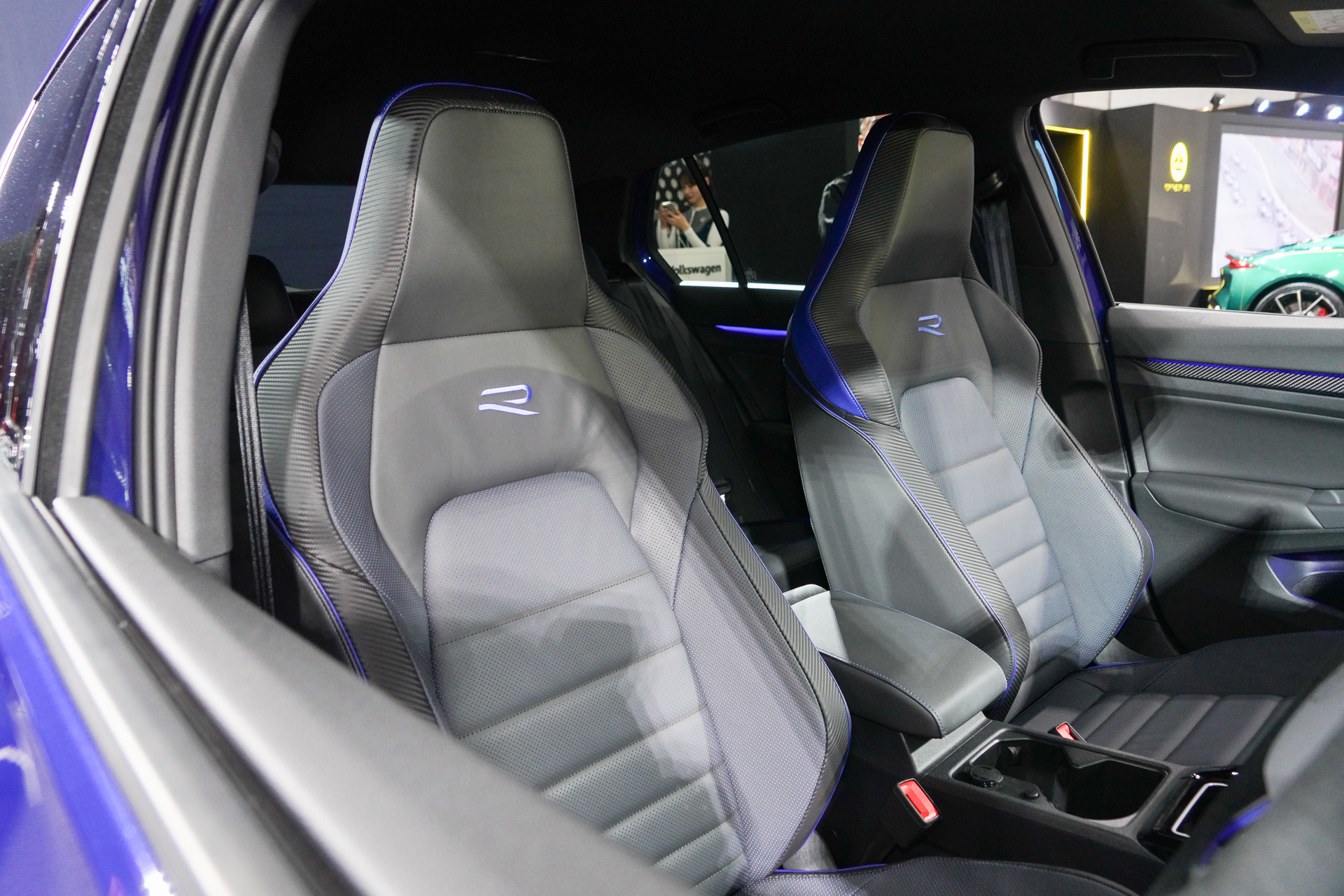 「ゴルフ R ブラックエディション」のディテール