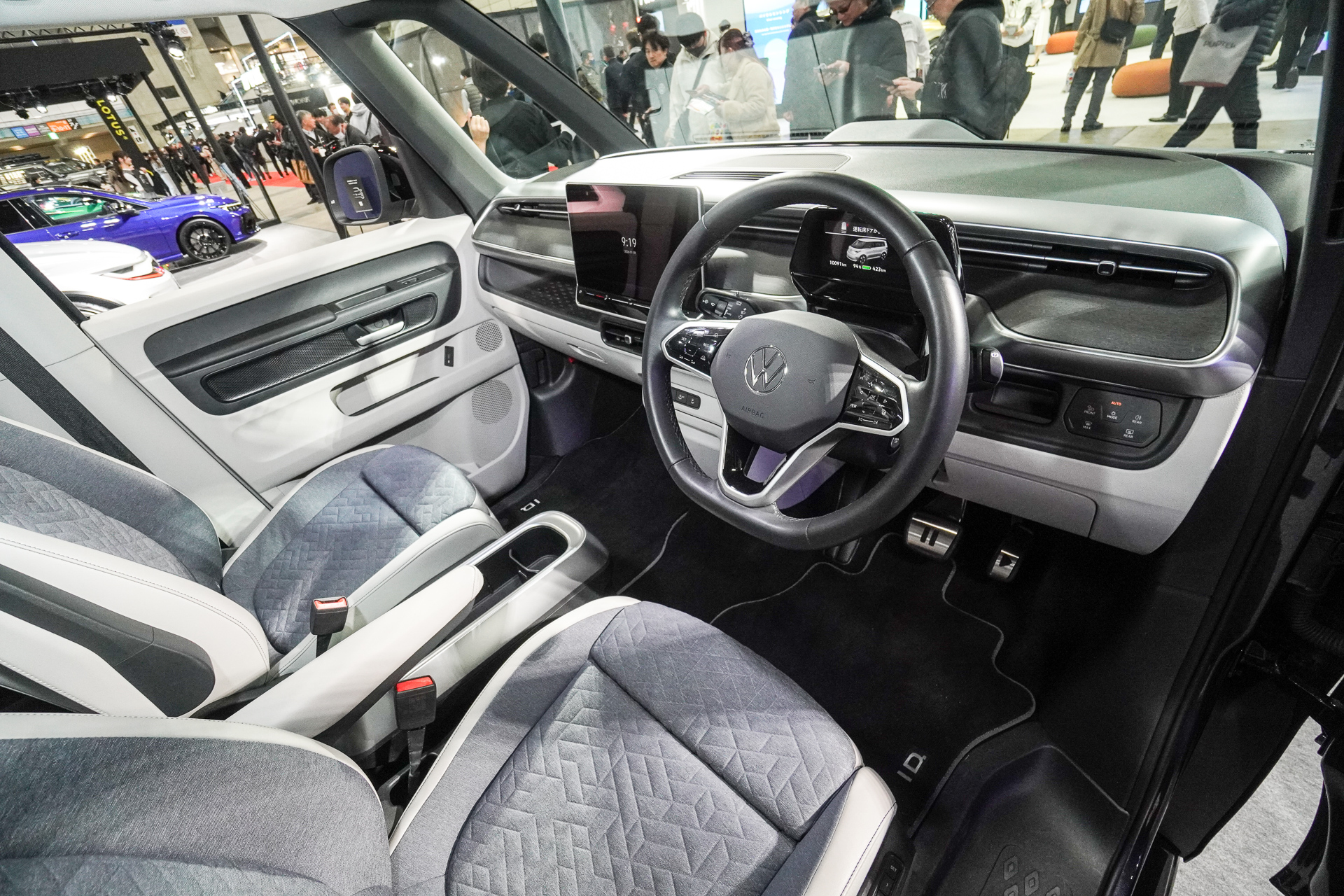 「ID.Buzz Pro Long Wheelbase」のインテリア