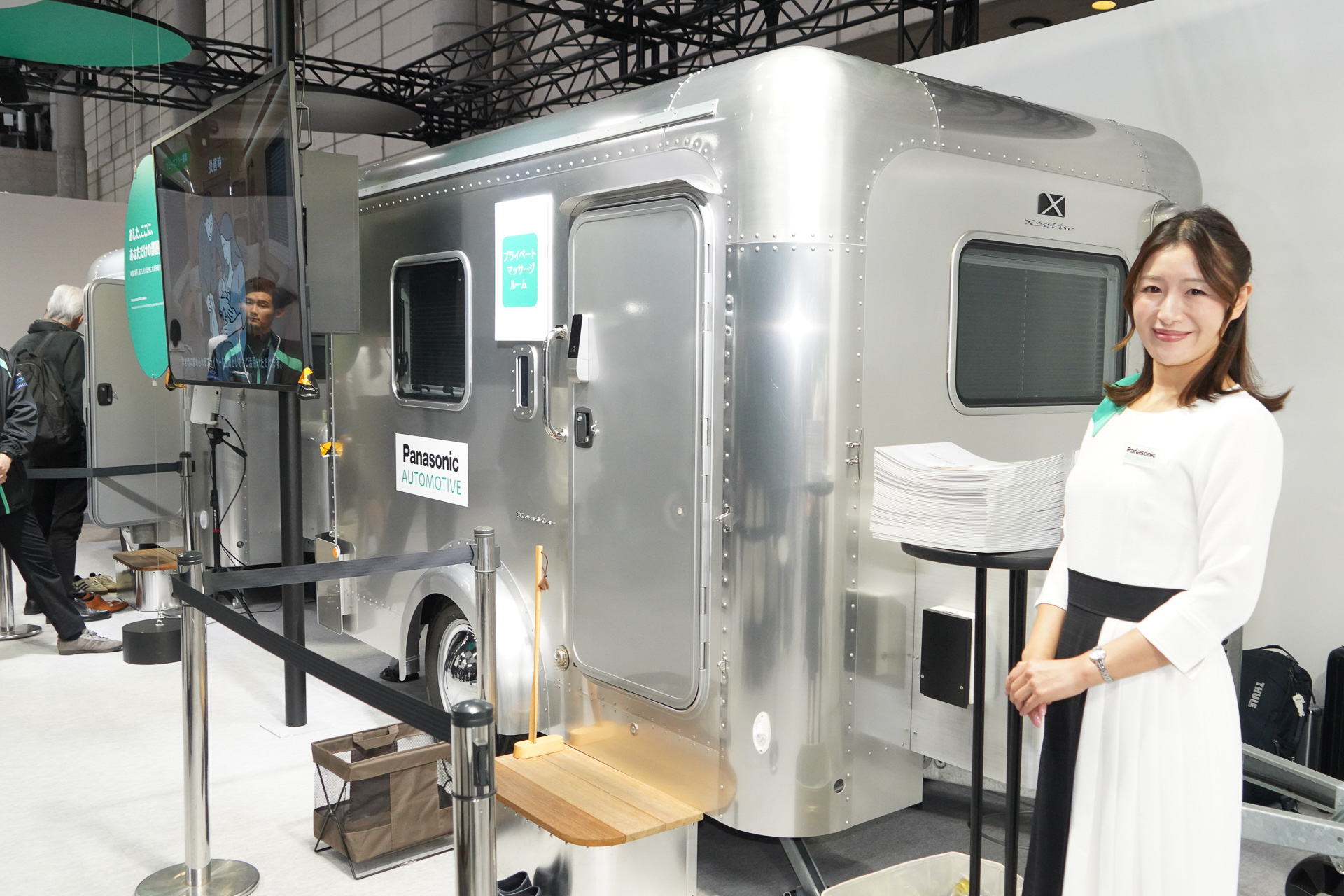 「WELL Cabin OFFMO」の展示