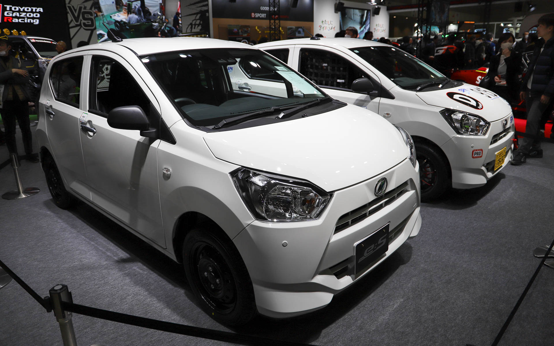 東京オートサロン2026で突然公開された市販予定の「ミライース tuned by D-SPORT Racing」