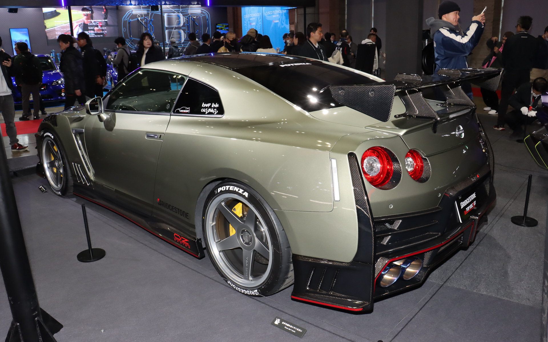 トップシークレットによるチューニングが施された日産自動車「GT-R（R35型）」