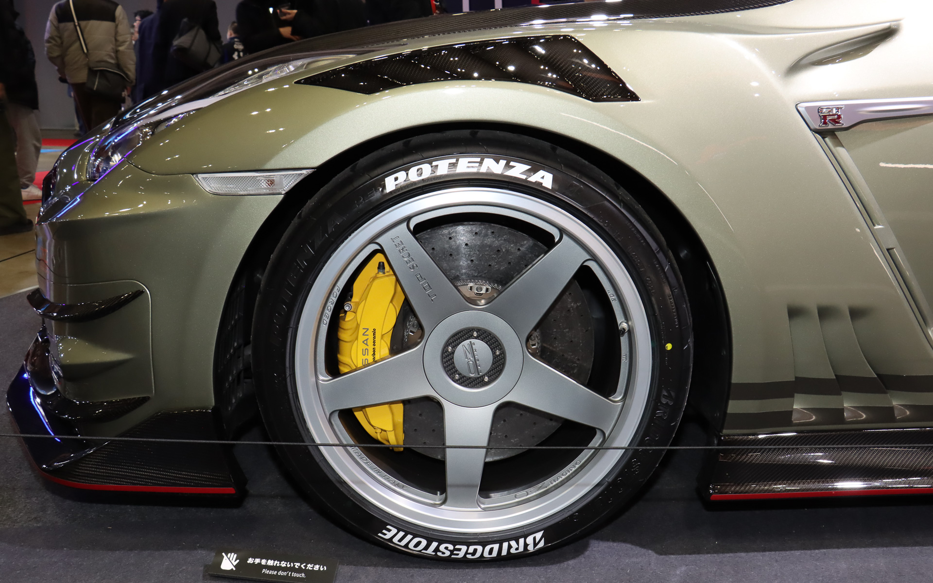 トップシークレットによるチューニングが施された日産自動車「GT-R（R35型）」