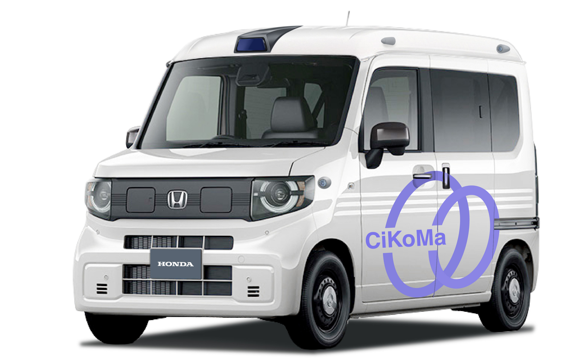 実証実験車両の「N-VAN e:」